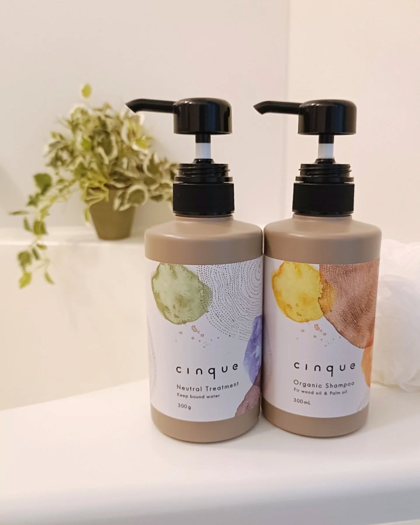 サンクオーガニックシャンプー/ニュートラルトリートメント/cinque/市販シャンプーを使ったクチコミ(1枚目)