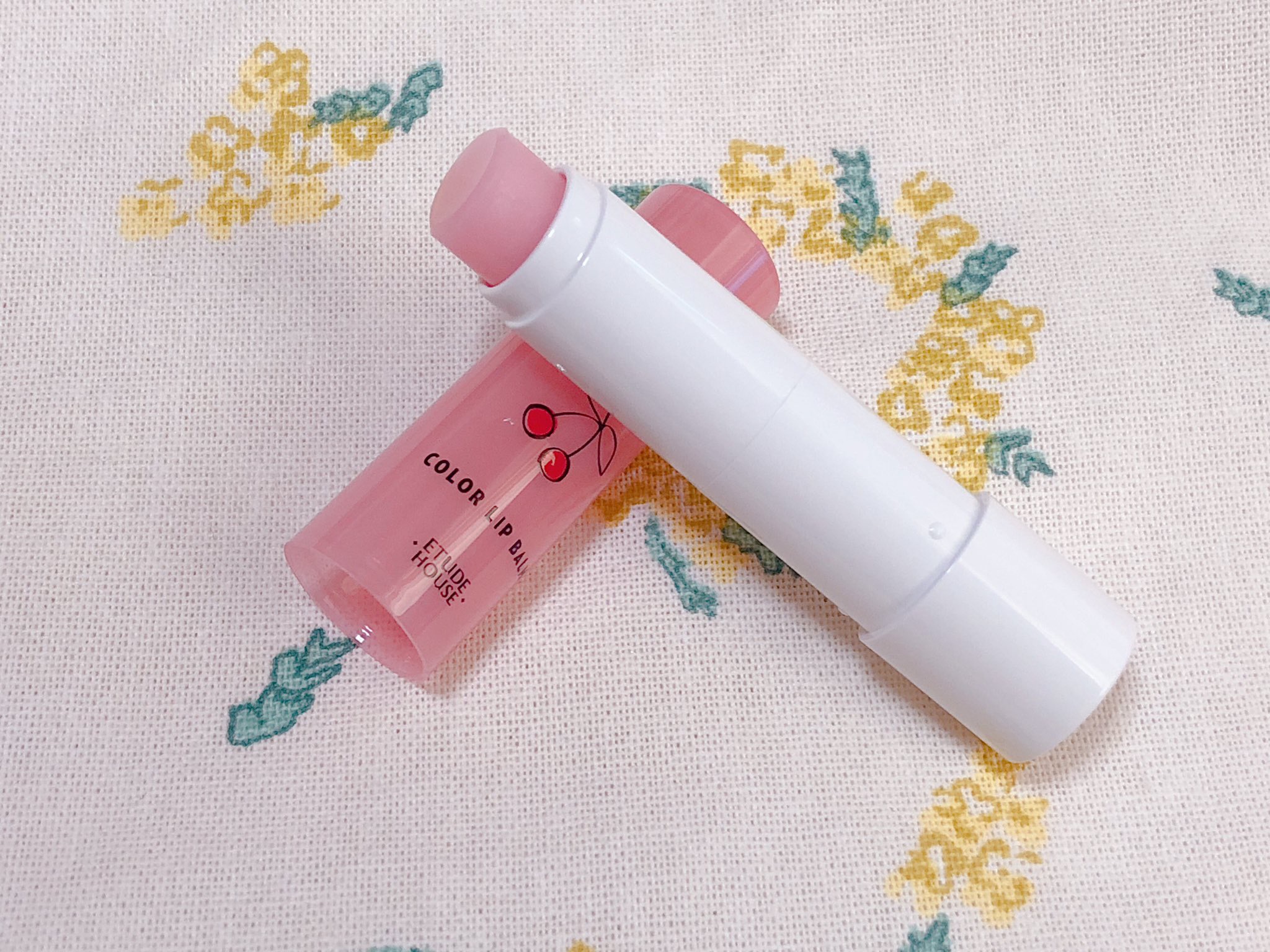 チェリースイート カラーリップバーム/ETUDE/口紅を使ったクチコミ（2枚目）