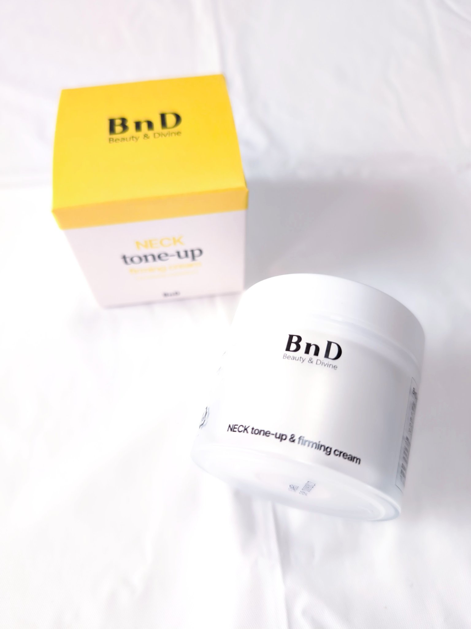 BnD ネックアイロン トーンアップ クリーム/BnD/ネック・デコルテケアを使ったクチコミ（1枚目）