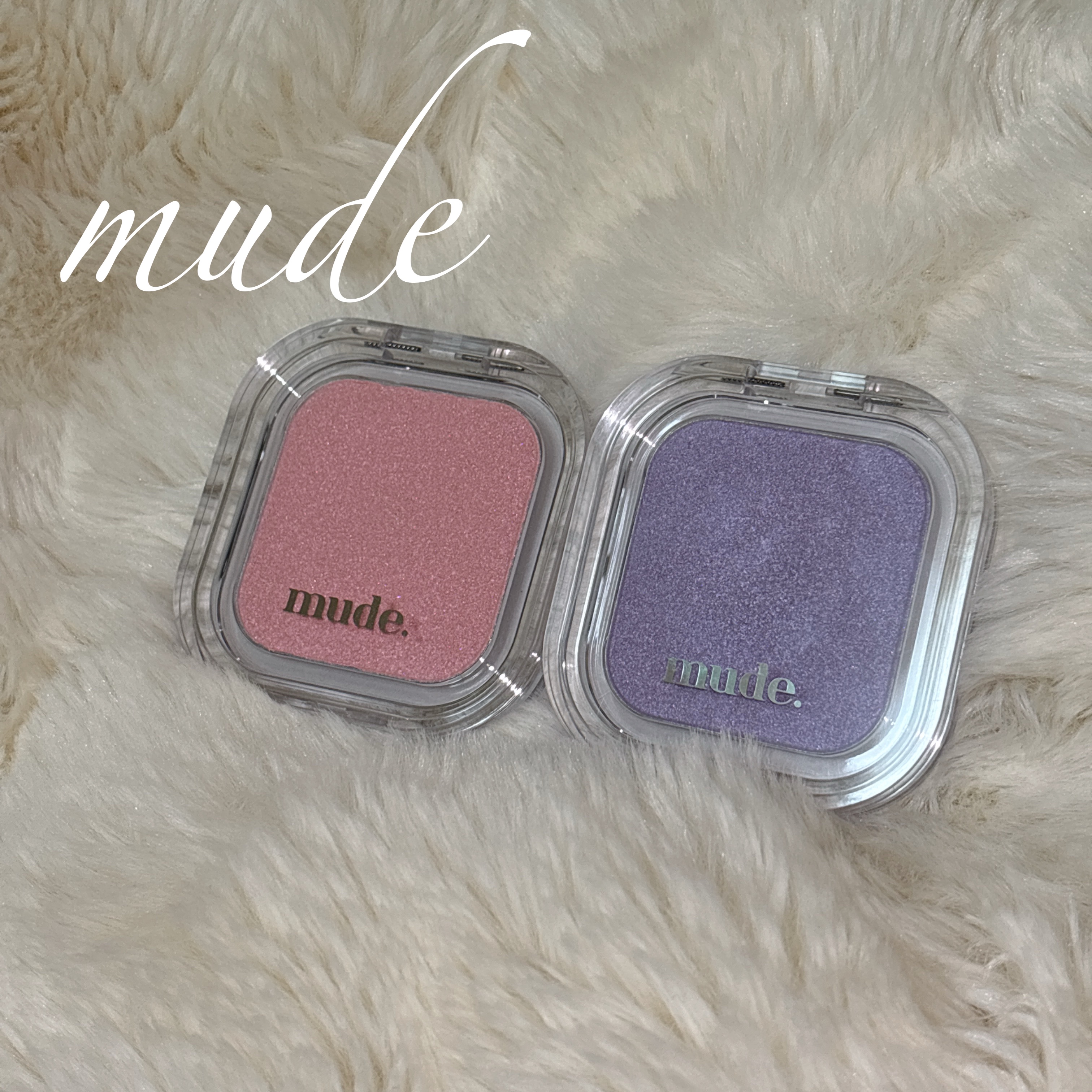 フェイスフィルボリューマーハイライター/mude./パウダーハイライトを使ったクチコミ（1枚目）