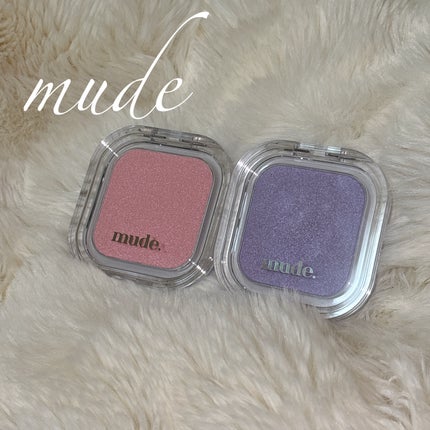 フェイスフィルボリューマーハイライター/mude/パウダーハイライトを使ったクチコミ(1枚目)