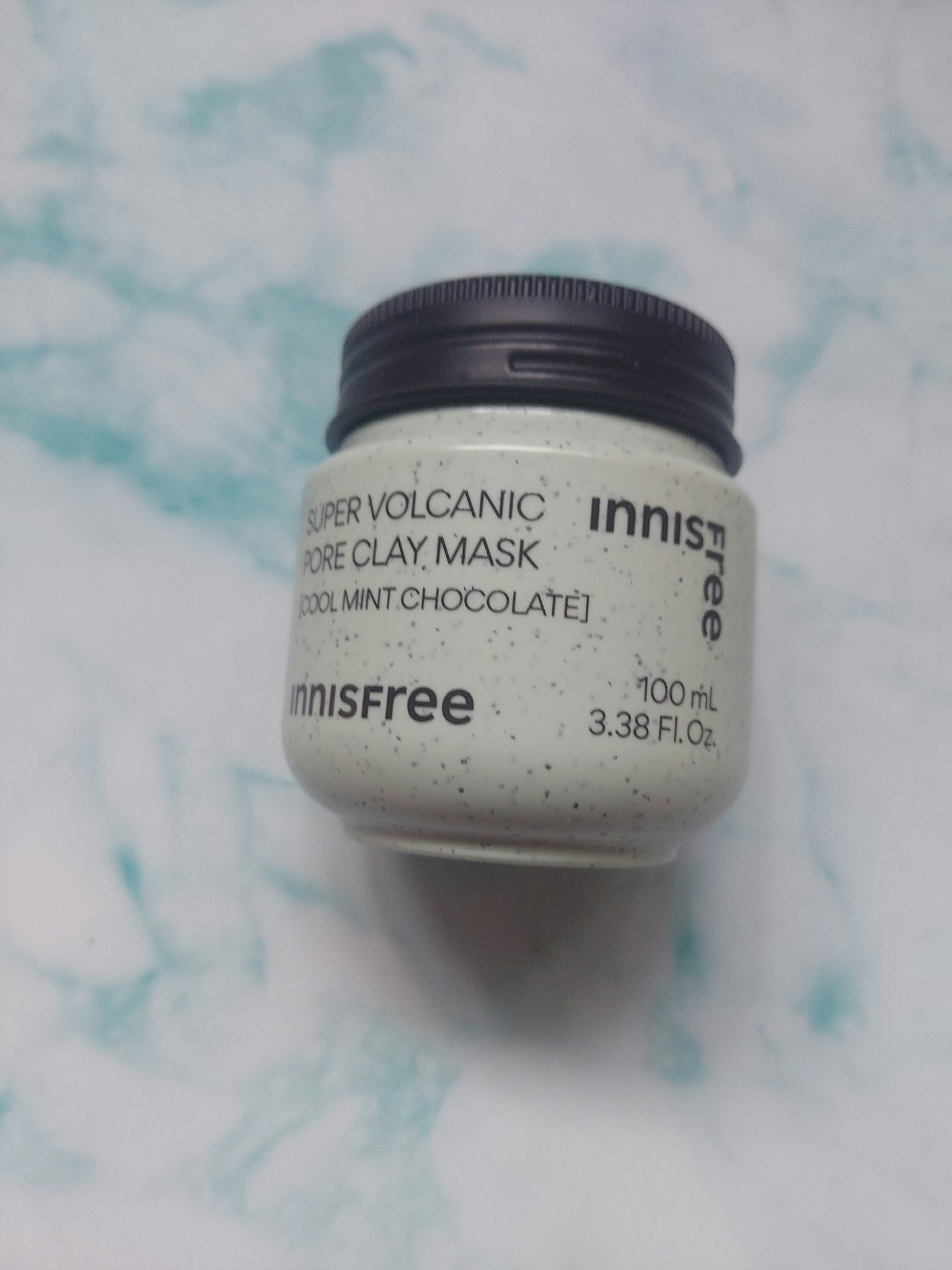 スーパーヴォルカニック　ポア　クレイマスク　クールミントチョコレート/innisfree/洗い流すパック・マスクを使ったクチコミ（1枚目）