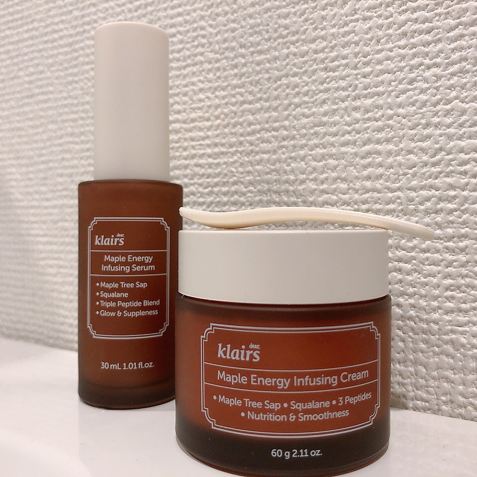 メープル毛穴シロップセラム/Klairs/美容液を使ったクチコミ（1枚目）