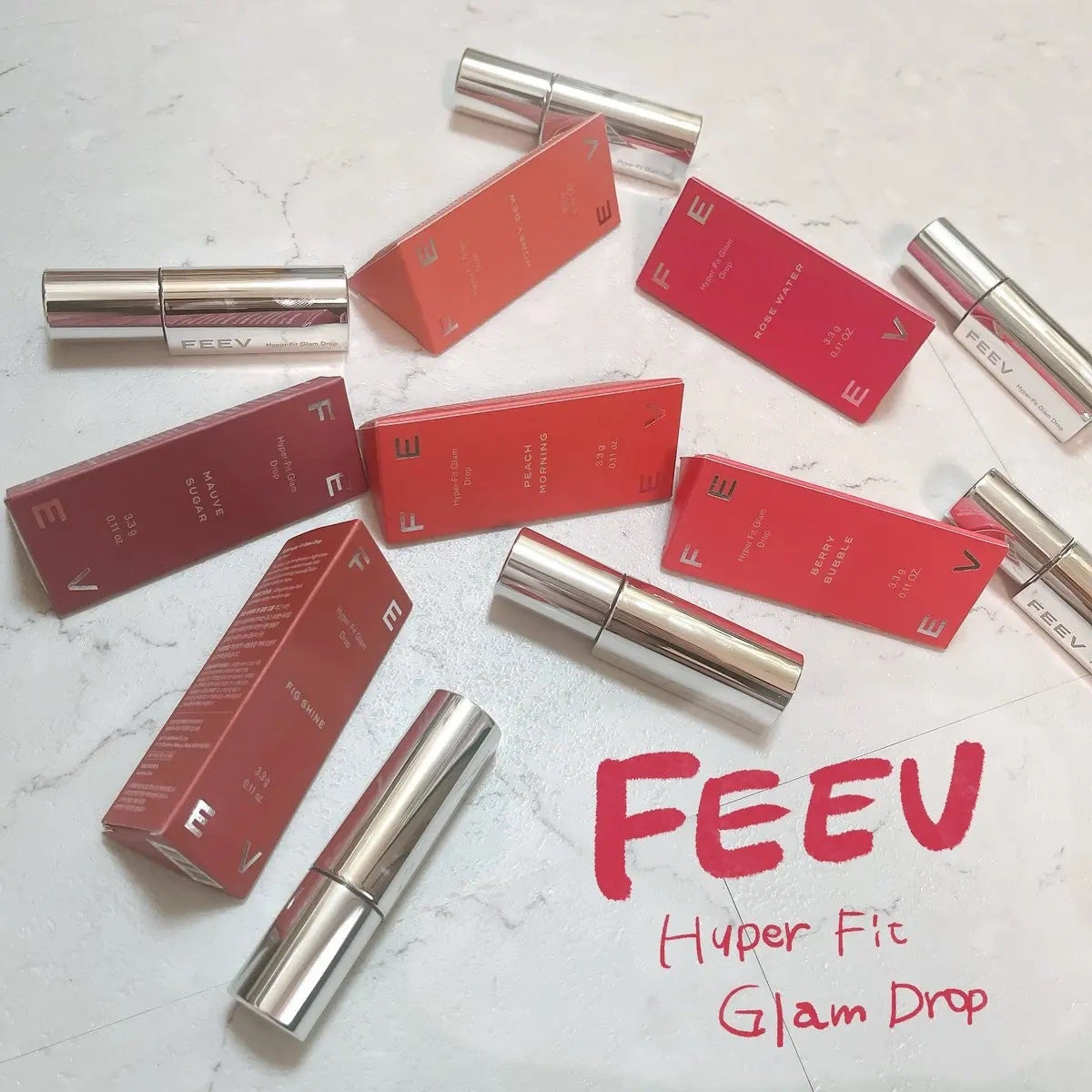 ハイパーフィットグラムドロップ/FEEV/リップグロスを使ったクチコミ(1枚目)