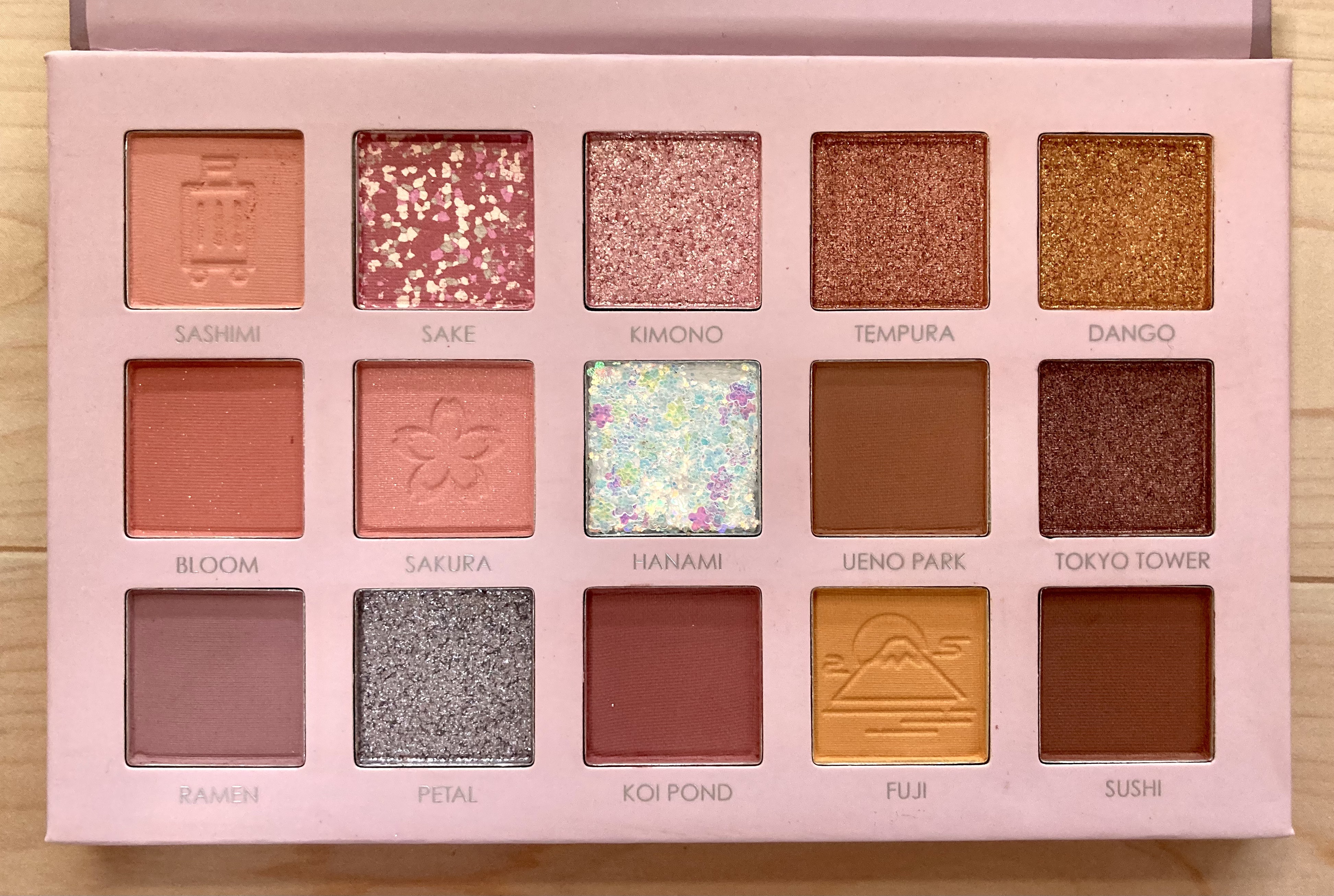 GO TRAVEL 15色アイシャドウパレット/FOCALLURE/アイシャドウパレットを使ったクチコミ（1枚目）