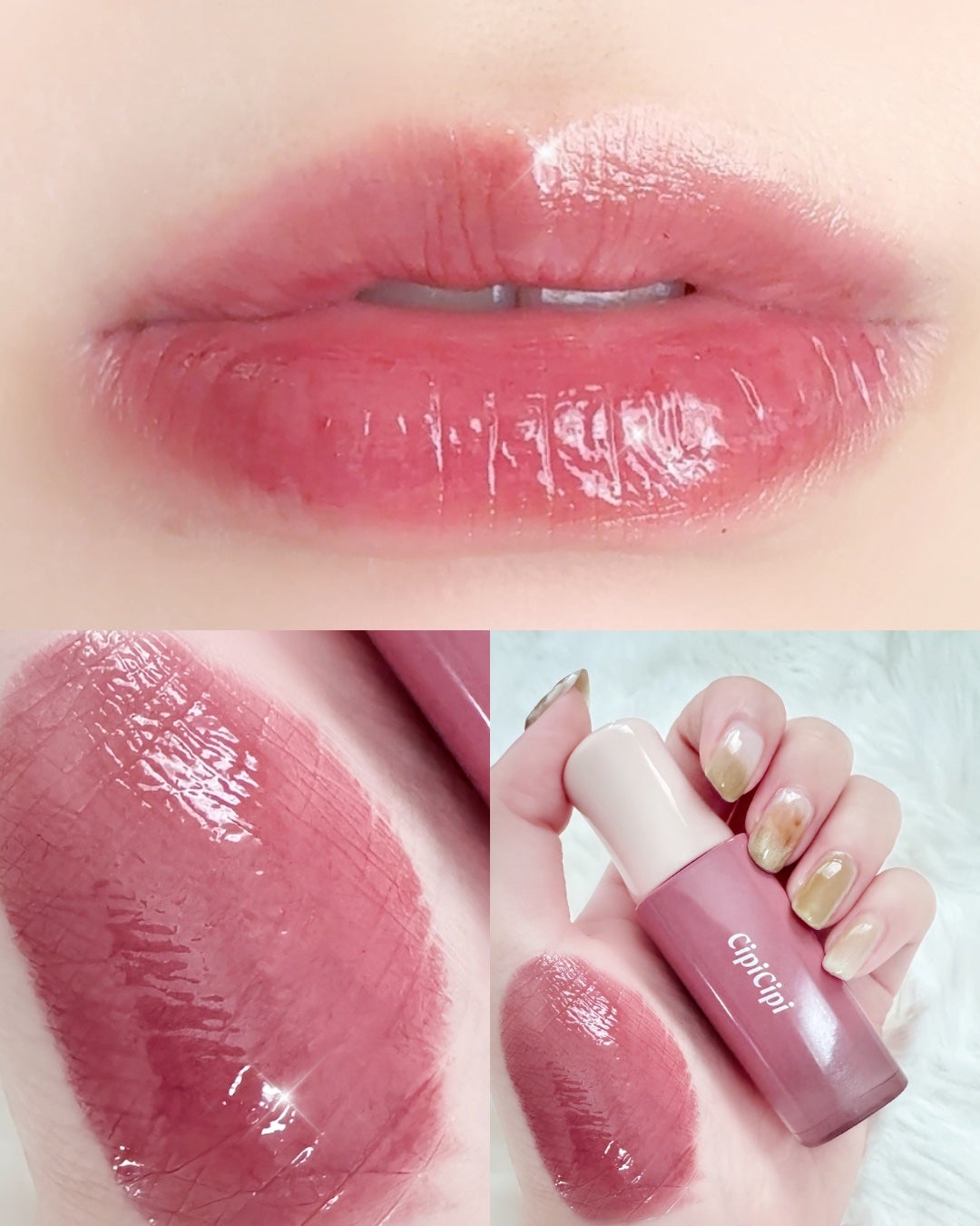 デューイフィルムティント/CipiCipi/リップティントを使ったクチコミ(5枚目)