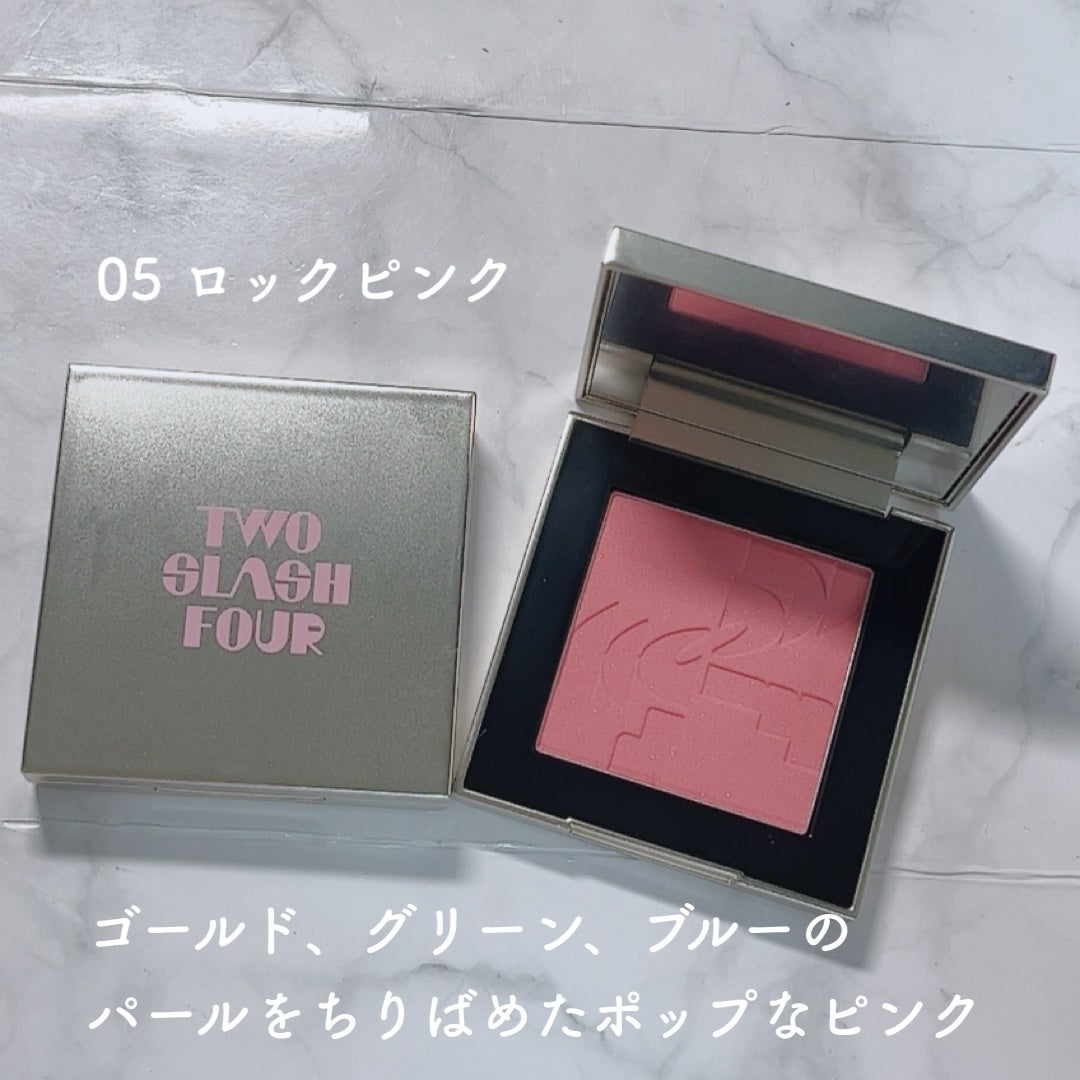 オールオーバーフェイスブラッシュ/TWO SLASH FOUR/パウダーチークを使ったクチコミ(4枚目)