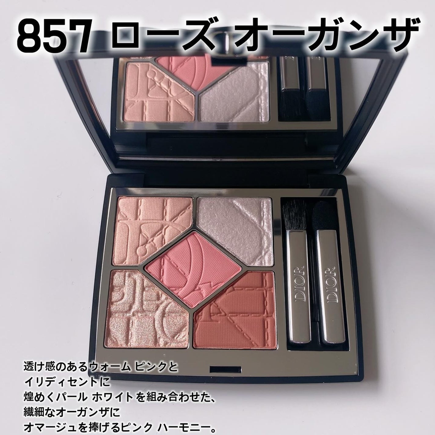 【旧】ディオールショウ サンク クルール(限定品)/Dior/アイシャドウを使ったクチコミ(3枚目)