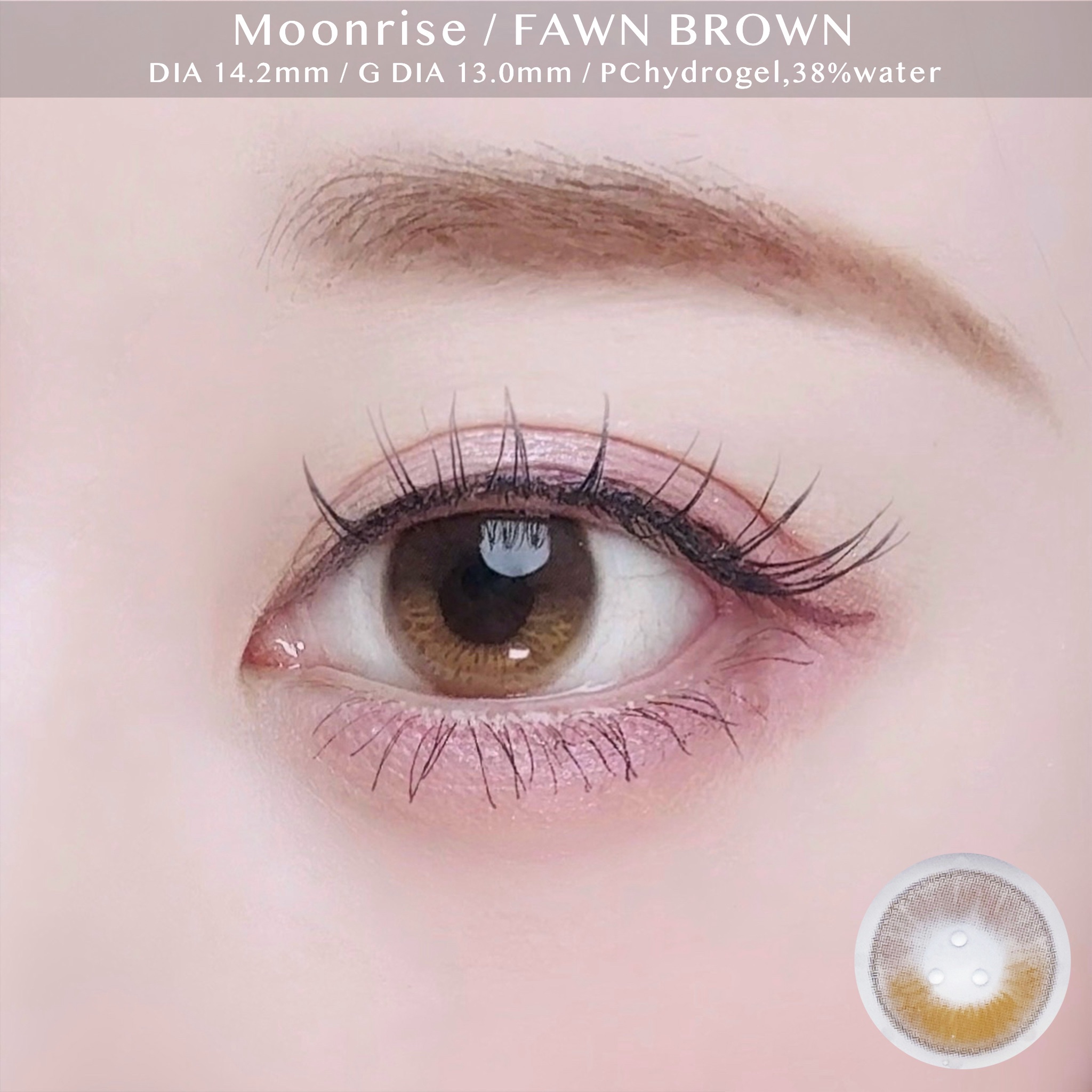 Moonrise 1day/OLENS/ワンデー（１DAY）カラコンを使ったクチコミ（2枚目）