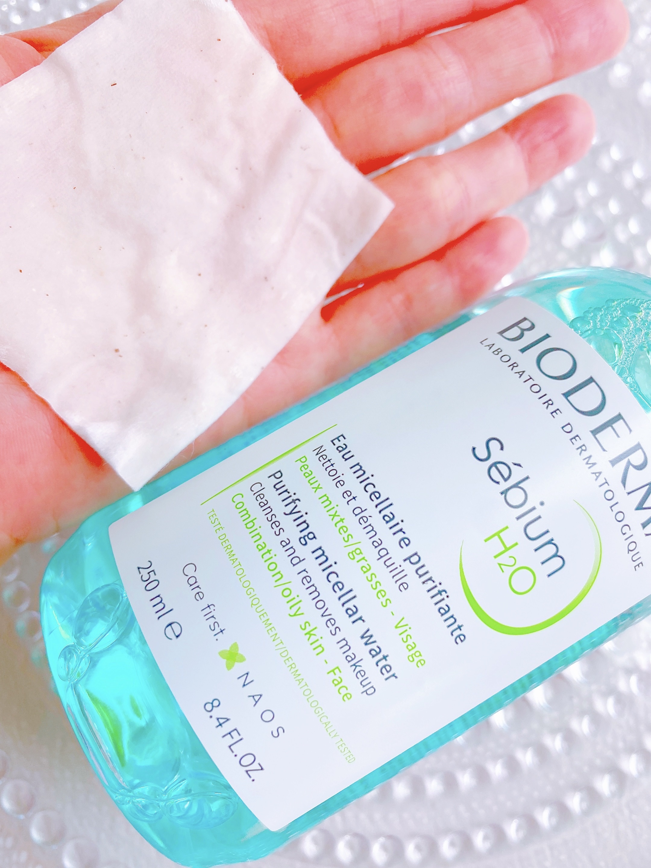 セビウム エイチツーオー D 100ml/ビオデルマ/クレンジングウォーターを使ったクチコミ（2枚目）