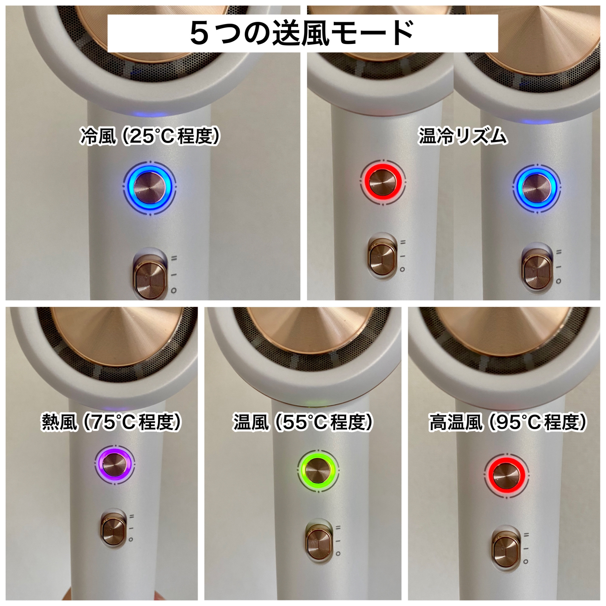 ダブルケアドライヤーse/ANLAN/ドライヤーを使ったクチコミ（3枚目）