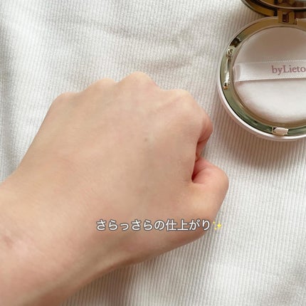 ハイドラセッティングパウダー/byLieto/プレストパウダーを使ったクチコミ(3枚目)