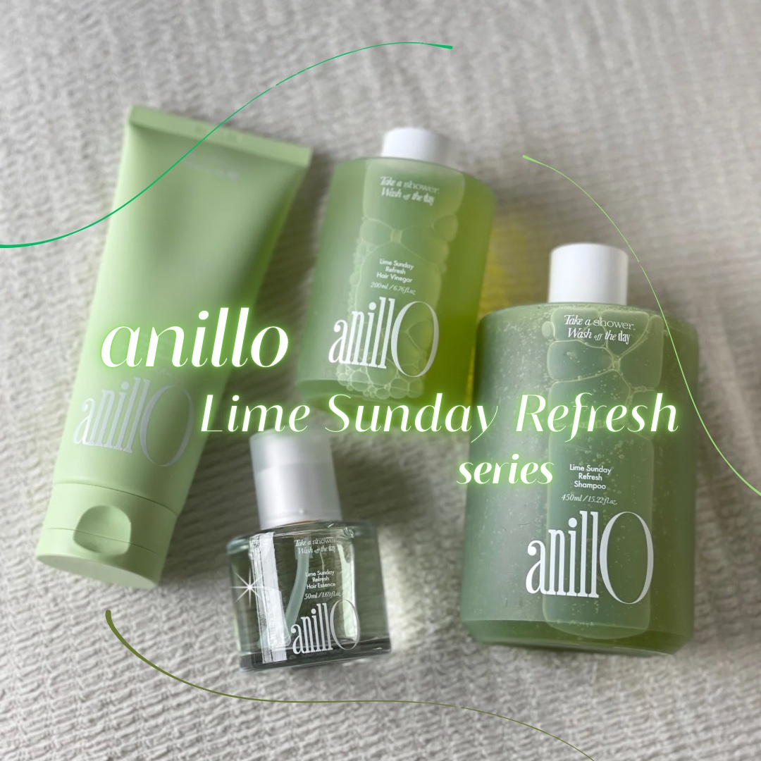 ライムサンデー リフレッシュシャンプー/ANILLO/市販シャンプーを使ったクチコミ（1枚目）