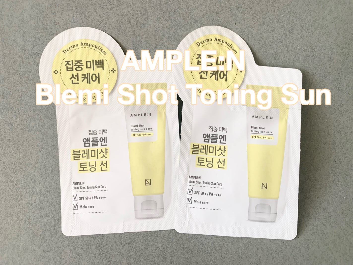 Blemi Shot Toning Sun Care AMPLE:N