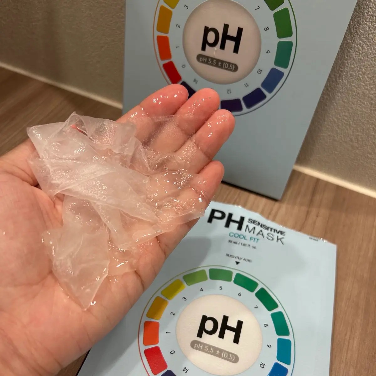 PHセンシティブマスク クールフィット/SAM'U/シートマスク・パックを使ったクチコミ（2枚目）