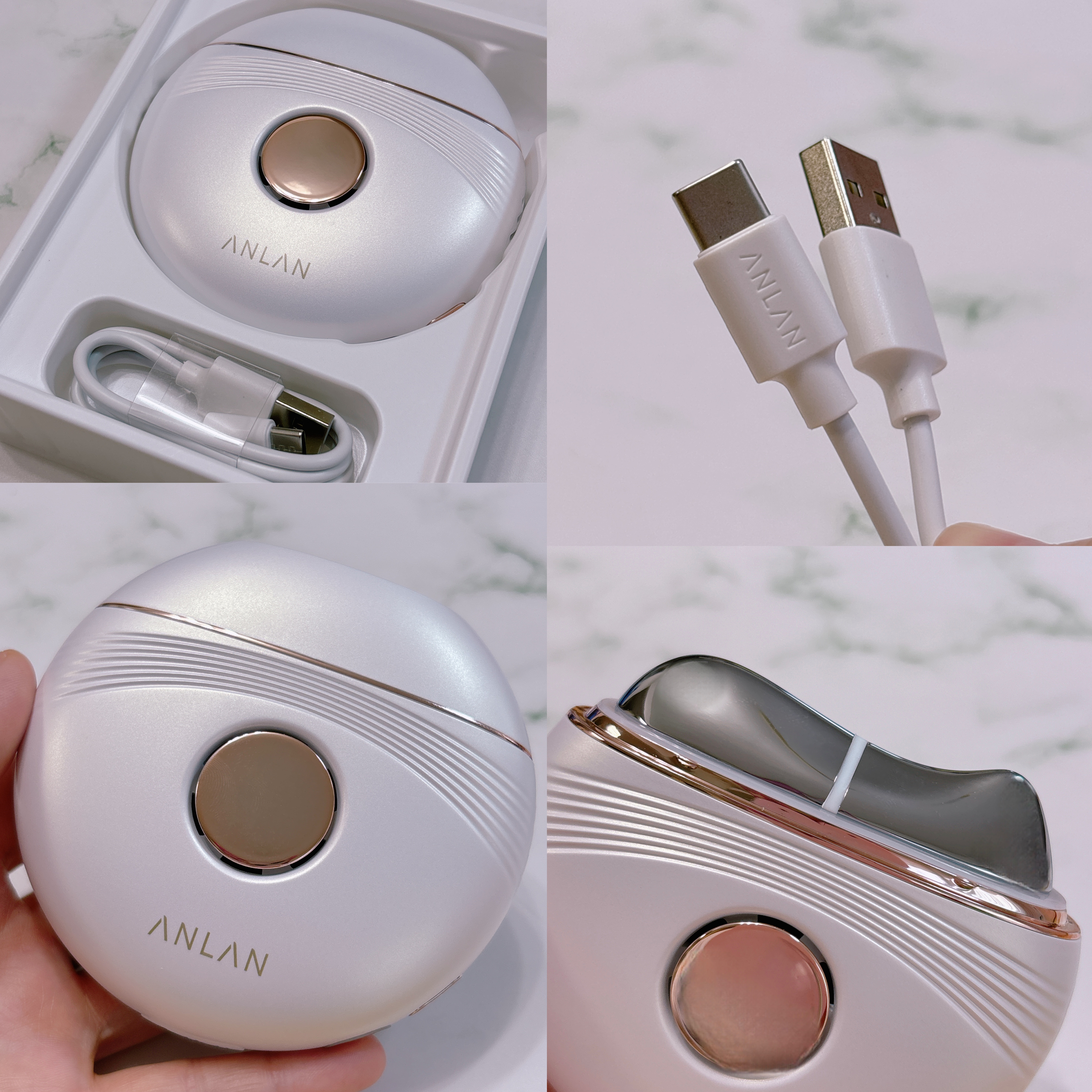 温冷リフトかっさ/ANLAN/美顔器・マッサージを使ったクチコミ（2枚目）