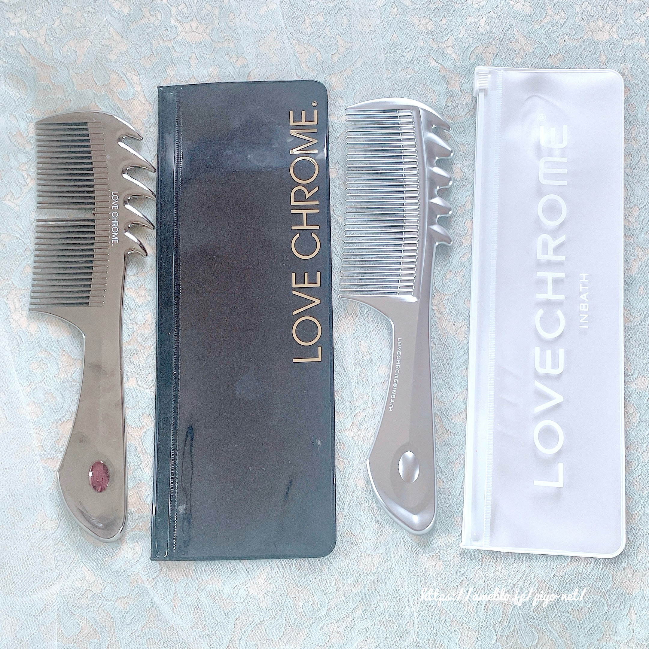 インバス スカルプカッサ/LOVECHROME/ヘアコームを使ったクチコミ（3枚目）