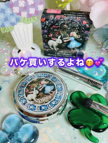 ブラーリングタイムトゥーキスアンドブラッシュ/Dinto/口紅を使ったクチコミ(1枚目)