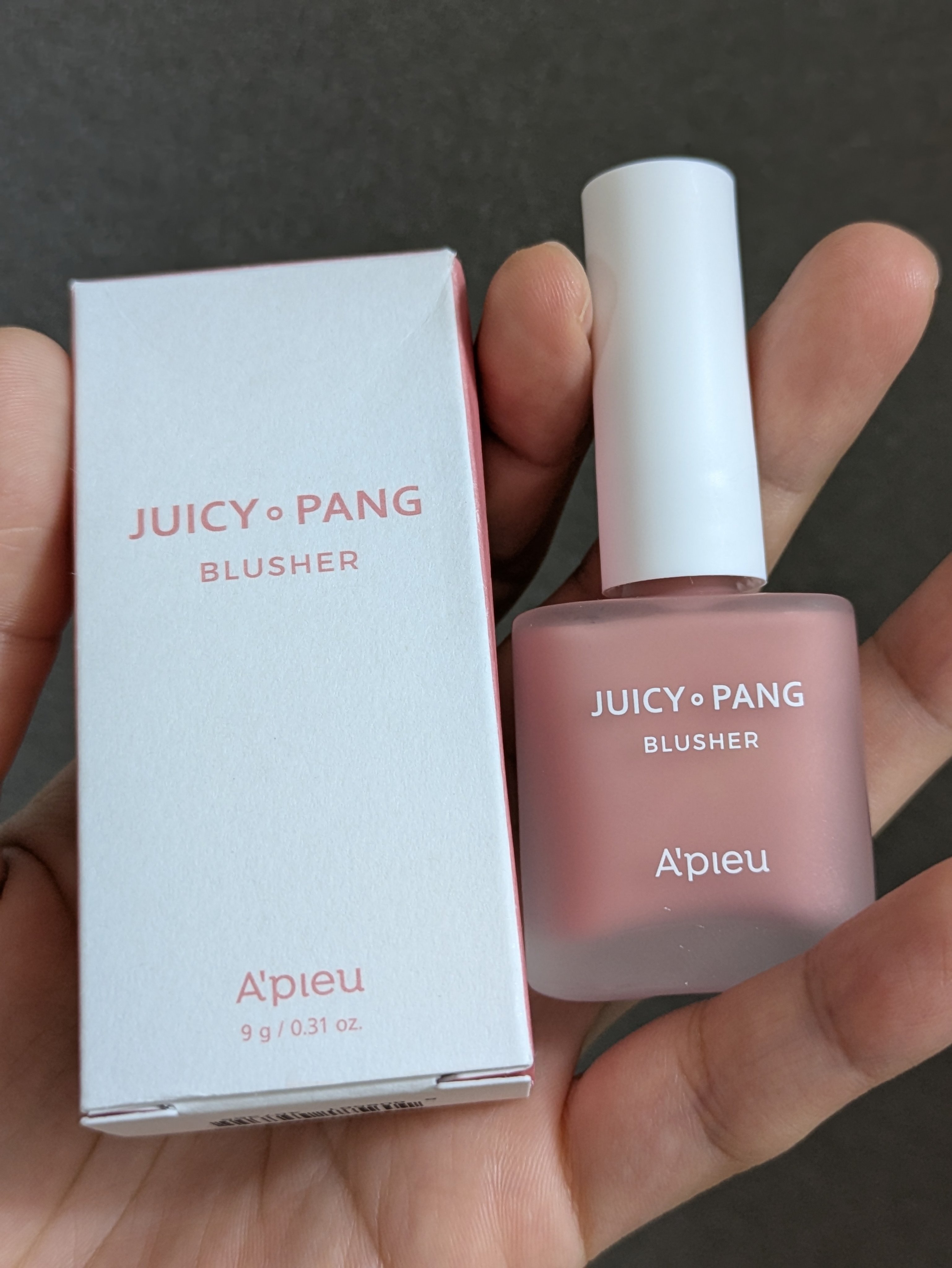 ジューシー パン ウォーター ブラッシャー/A’pieu/リキッドチークを使ったクチコミ（1枚目）