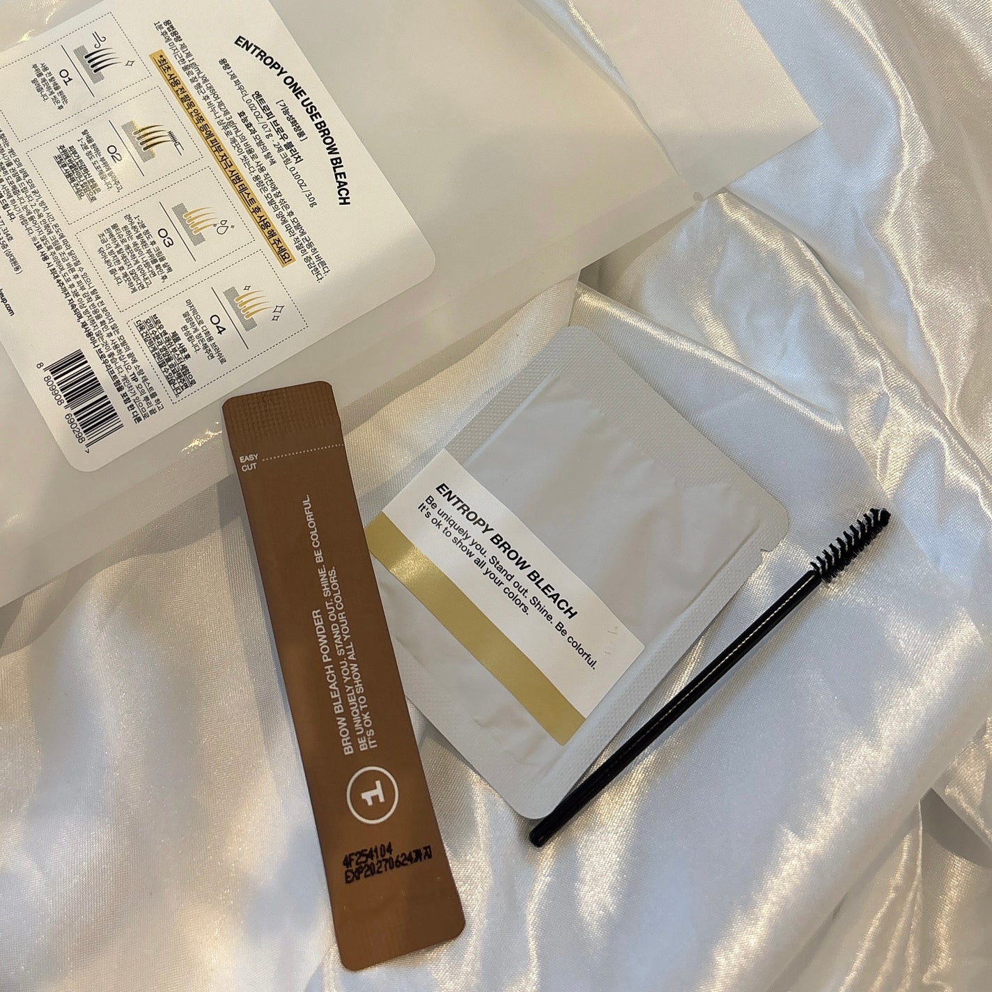 BROW BLEACH/ENTROPY/ブリーチ剤を使ったクチコミ(4枚目)