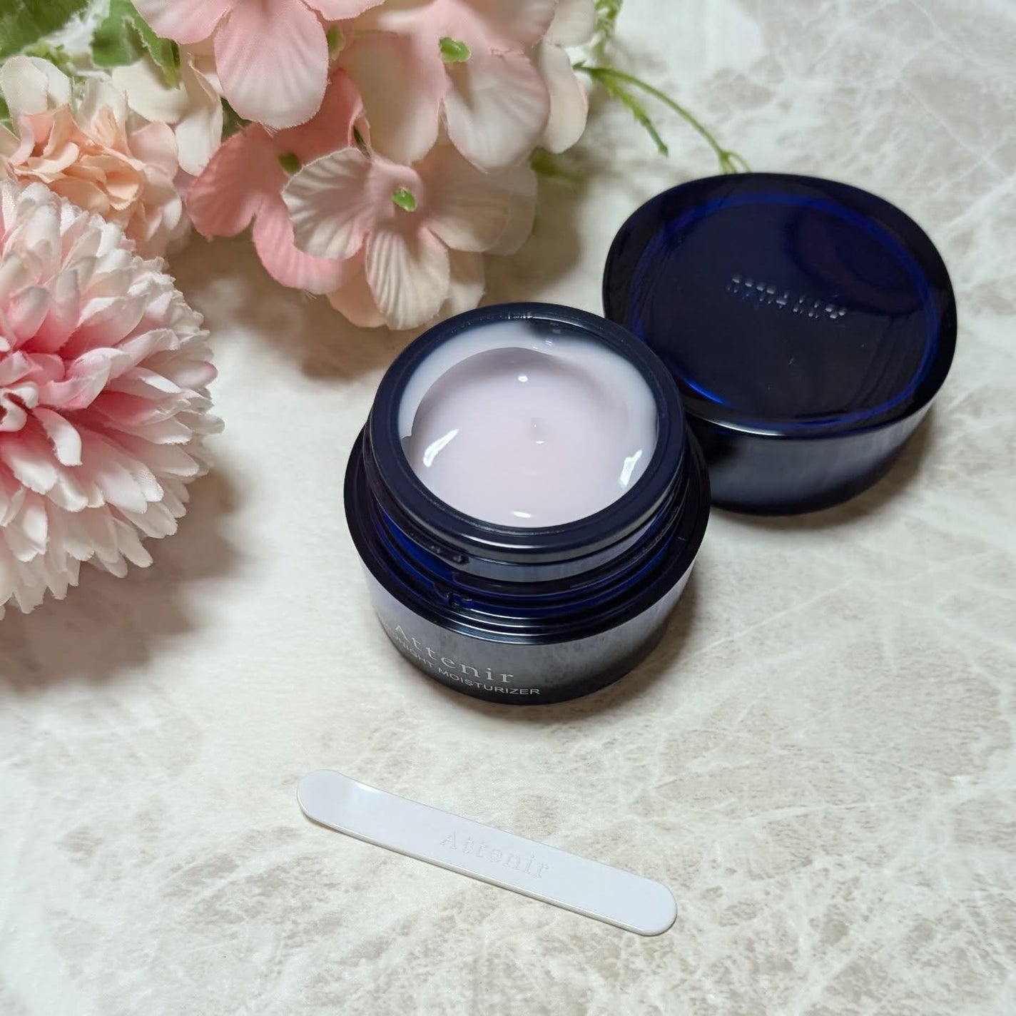 アテニア ミッドナイトモイスチャライザー/アテニア/フェイスクリームを使ったクチコミ(4枚目)