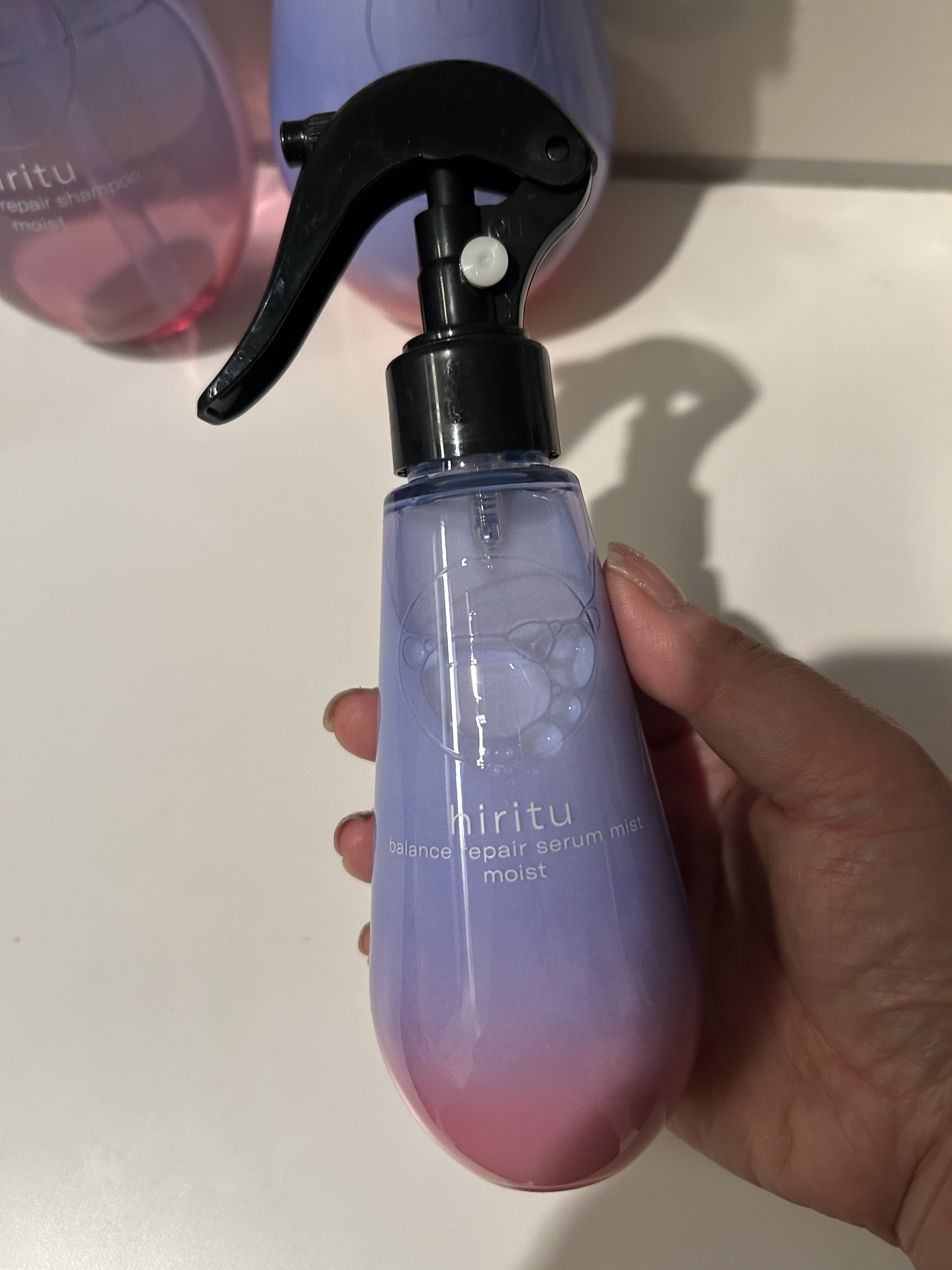 バランスリペア シャンプー/ヘアトリートメント モイスト/hiritu/市販シャンプーを使ったクチコミ（2枚目）