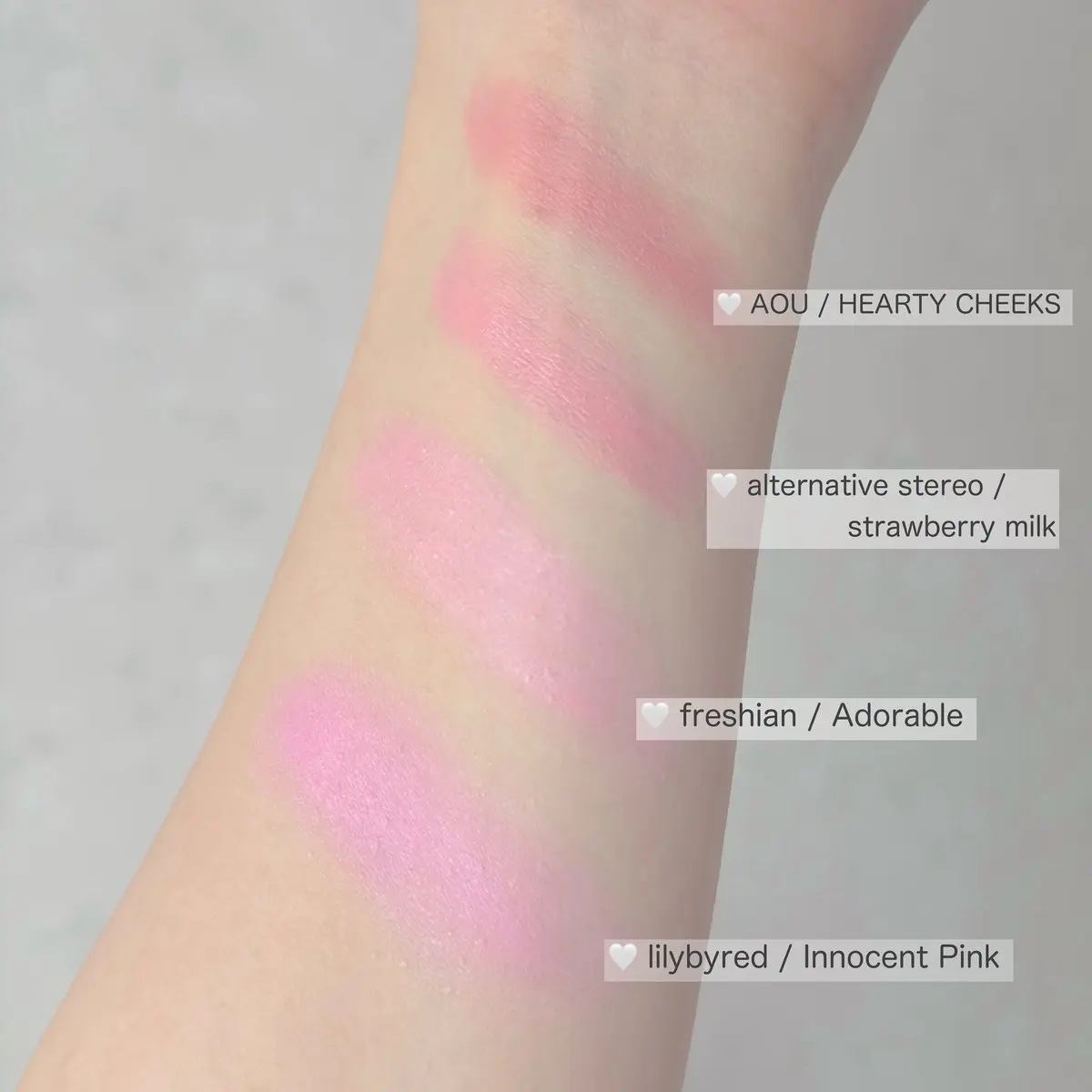 エッグライククリームブラッシャー/freshian/ジェル・クリームチークを使ったクチコミ（2枚目）