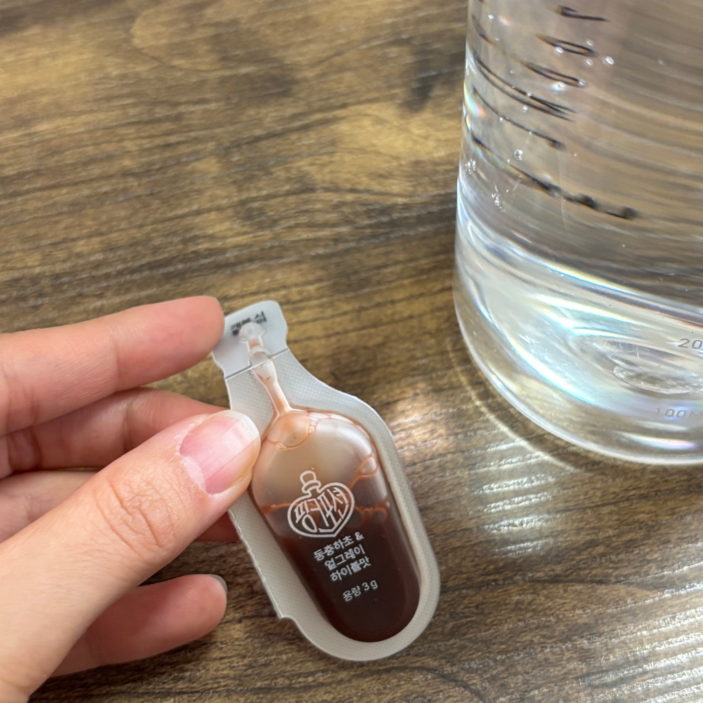 飲める美容ピンクDIYドリンク ピンクポーション ゼロカロリー・冬虫夏草/PINK POTION /美容ドリンクを使ったクチコミ(2枚目)