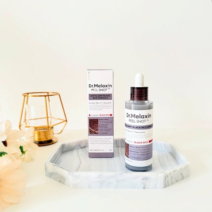 白米ピールショットゴマージュアンプル/Dr.Melaxin/美容液を使ったクチコミ(3枚目)