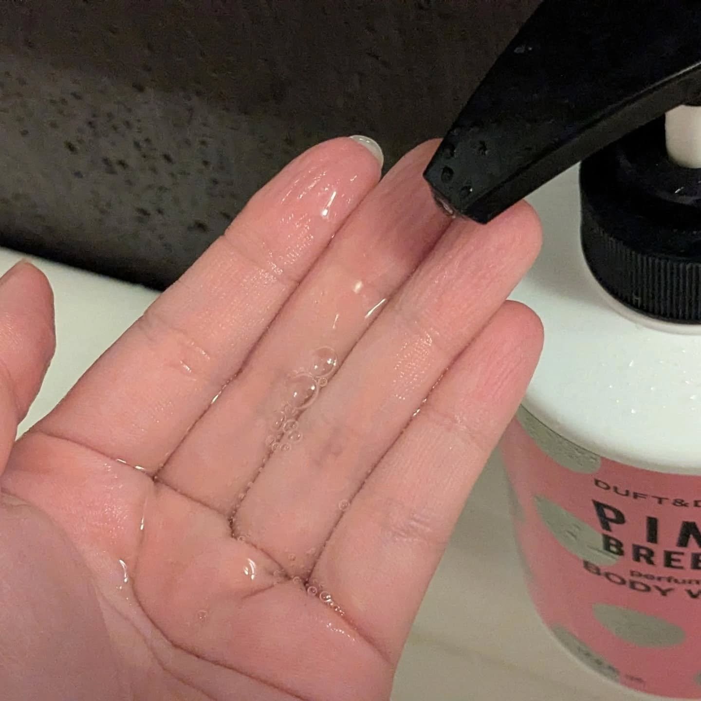 ピンクブリーズボディローション/DUFT&DOFT/ボディローションを使ったクチコミ（2枚目）