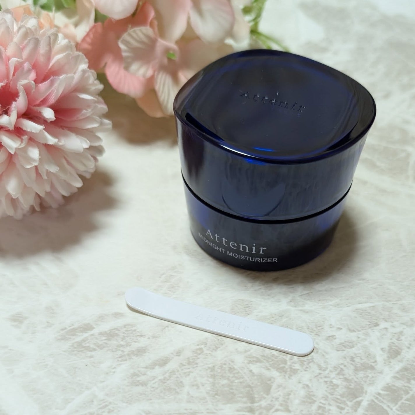 アテニア ミッドナイトモイスチャライザー/アテニア/フェイスクリームを使ったクチコミ(3枚目)