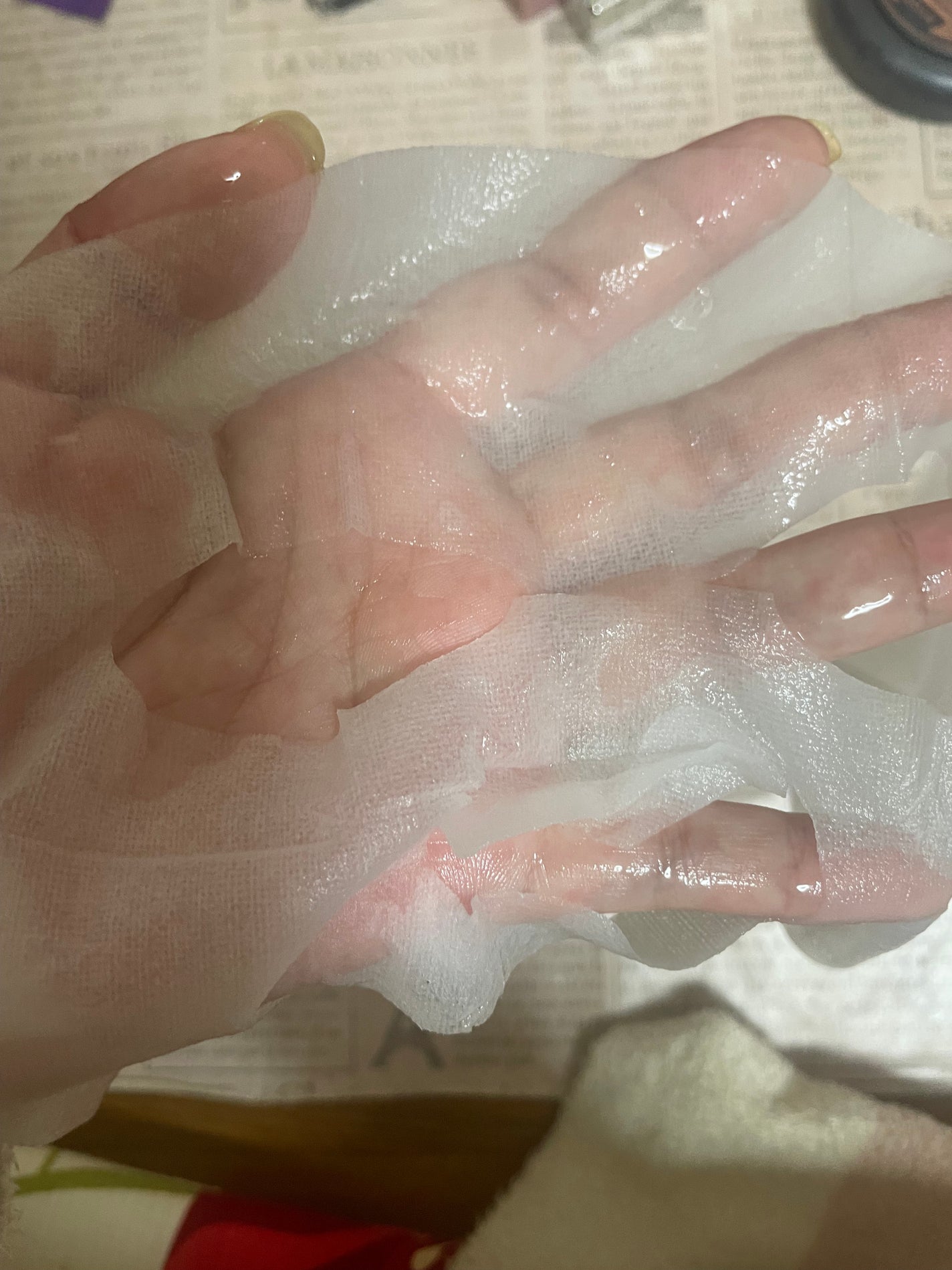 ドクダミ77 % 鎮静マスクパック/Anua/シートマスク・パックを使ったクチコミ(2枚目)