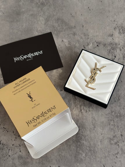 オールアワーズ ハイパールミナイザー/YVES SAINT LAURENT BEAUTE/パウダーハイライトを使ったクチコミ(4枚目)