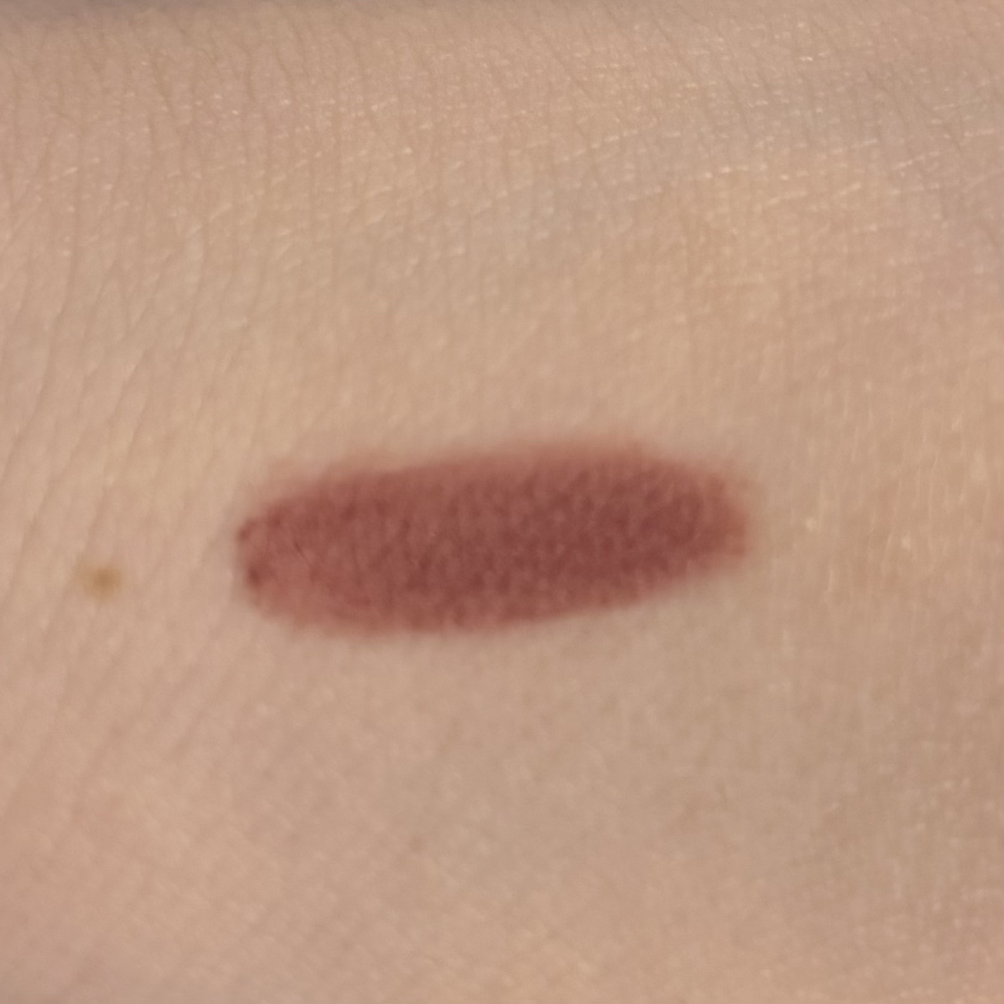 スーパーマットリップ＆チークマッド/INTO U/口紅を使ったクチコミ（2枚目）