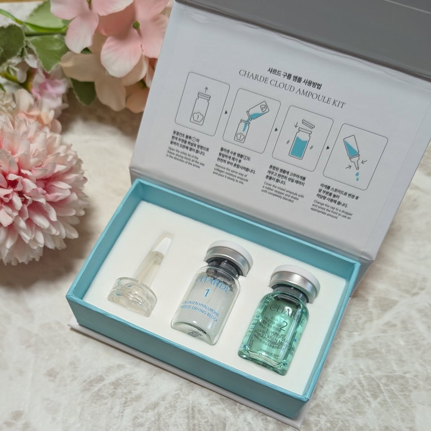 クラウドアンプル 1week キット/CHARDE/美容液を使ったクチコミ(2枚目)