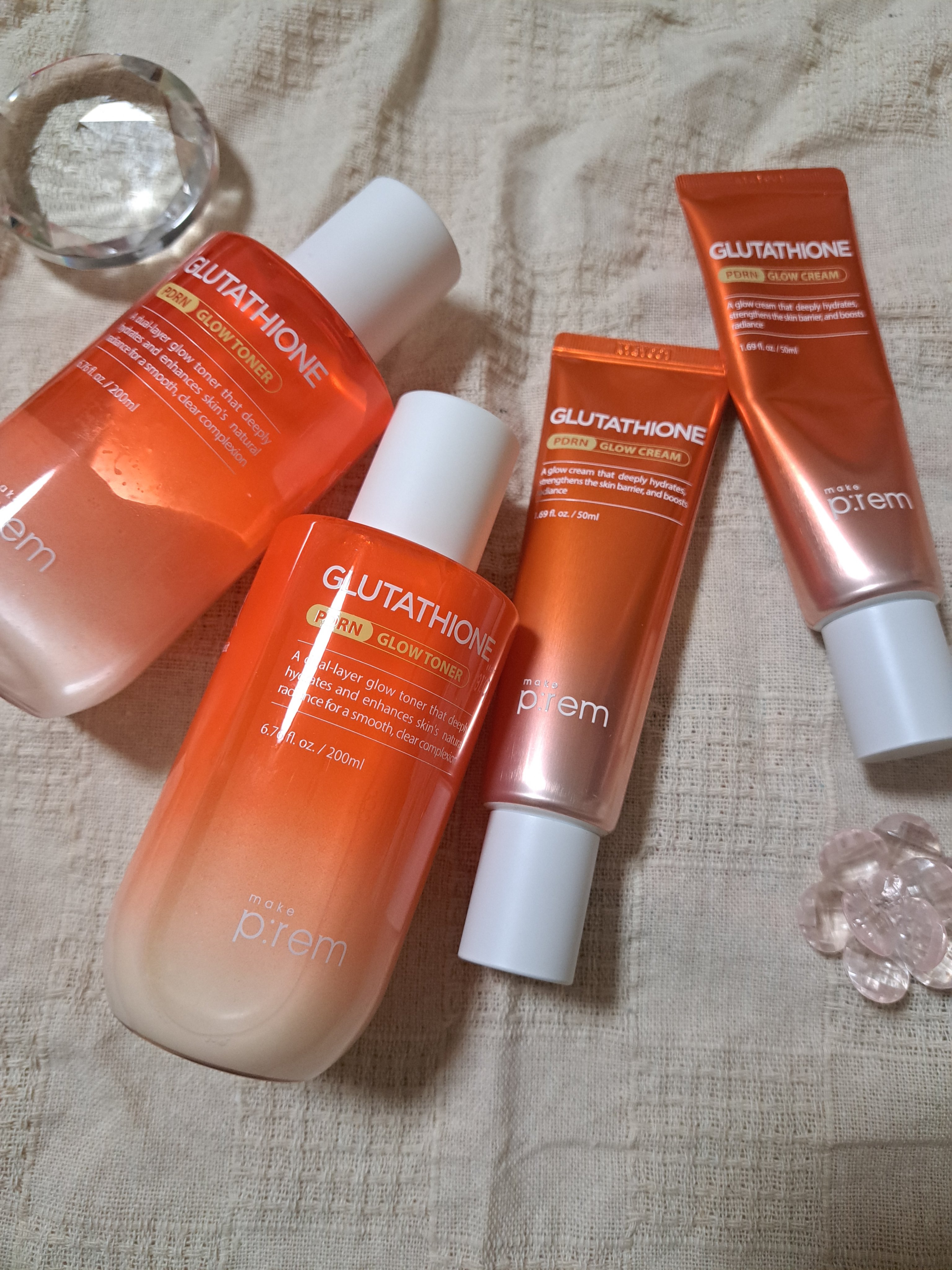 グルタチオンPDRNグロートナー /make prem/化粧水を使ったクチコミ（2枚目）