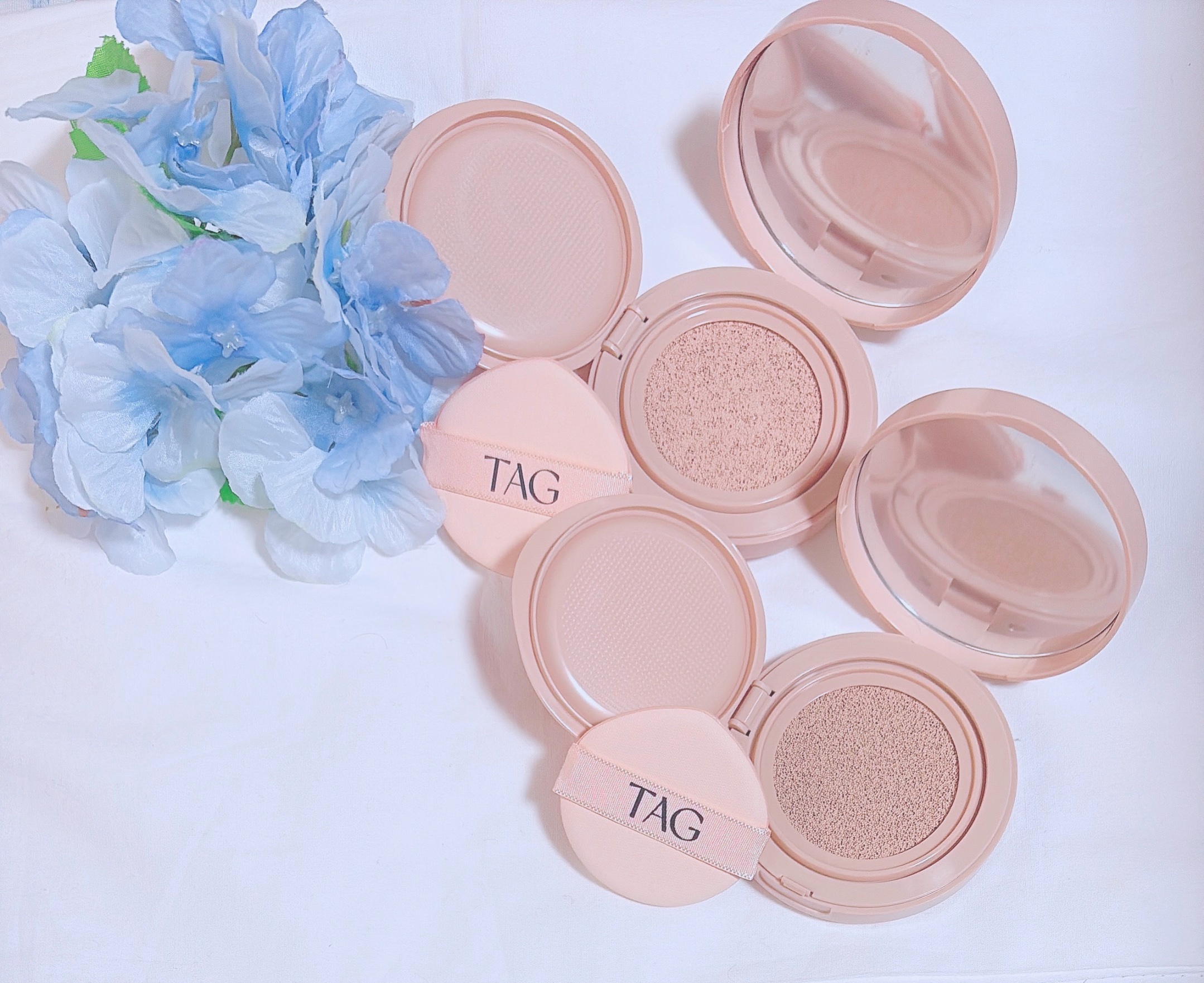 ベルベットカバークッション/TAG/クッションファンデーションを使ったクチコミ（2枚目）