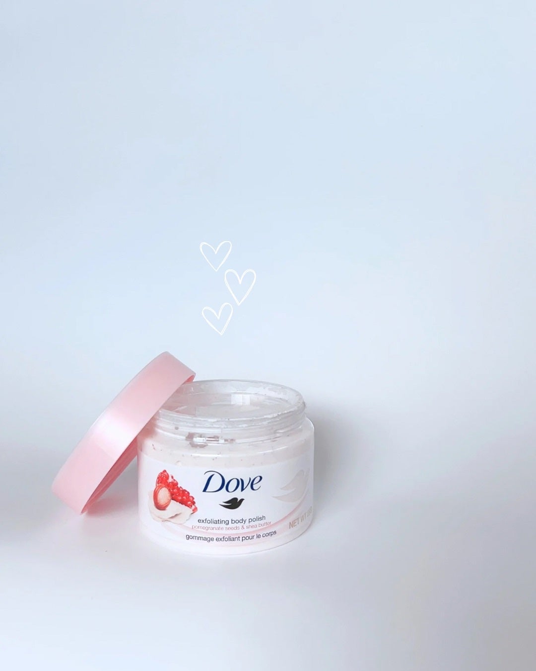 ダヴ ふわとろクリーミースクラブ ザクロ&シアバター/ダヴ/ボディスクラブを使ったクチコミ(7枚目)