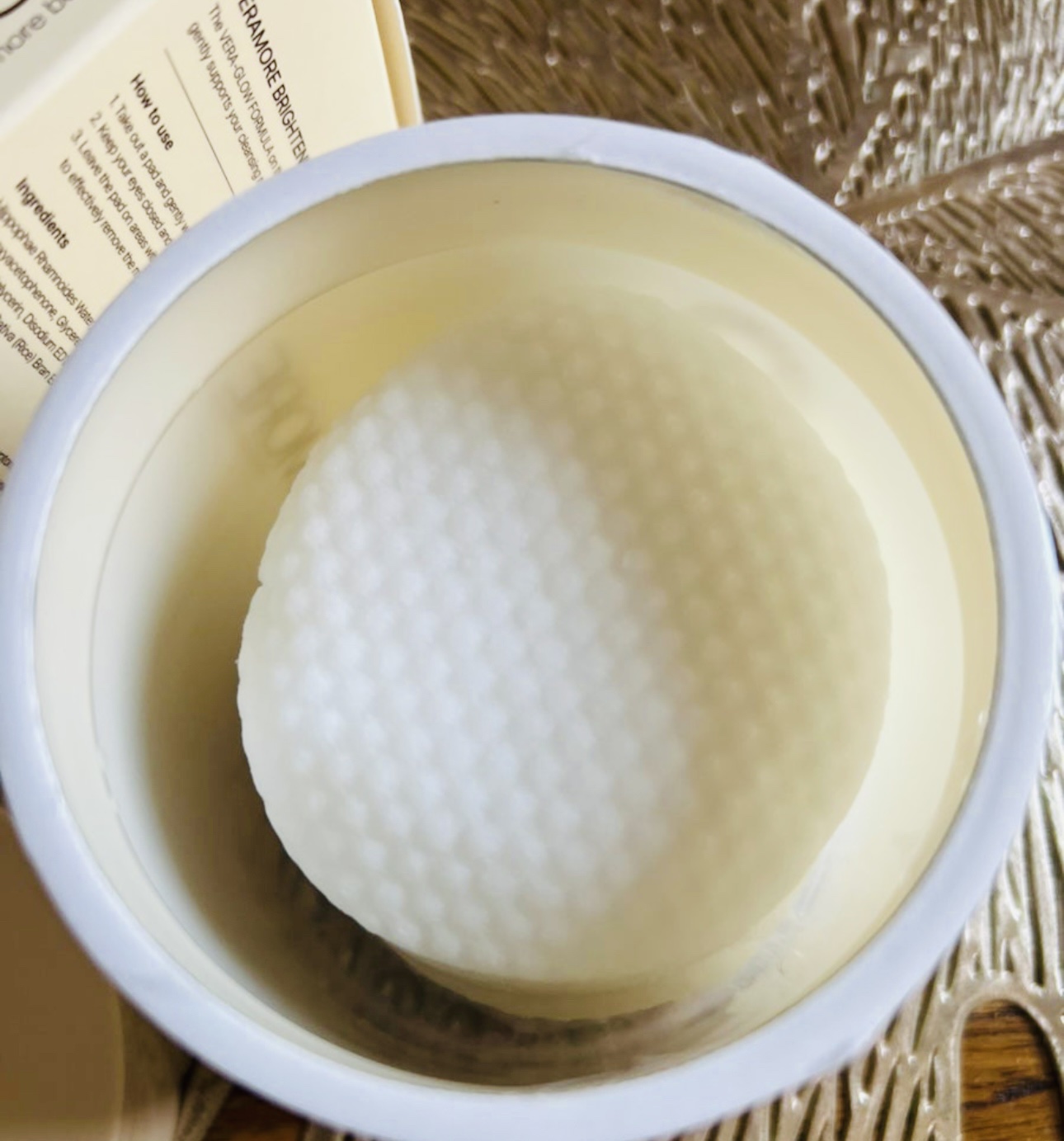 ローズ＆ティーツリークレンジングパッド/VERAMORE/クレンジングシートを使ったクチコミ（2枚目）