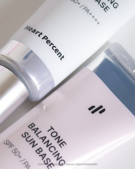 スキンバランシング サンベース/Heart Percent/日焼け止めクリームを使ったクチコミ(8枚目)