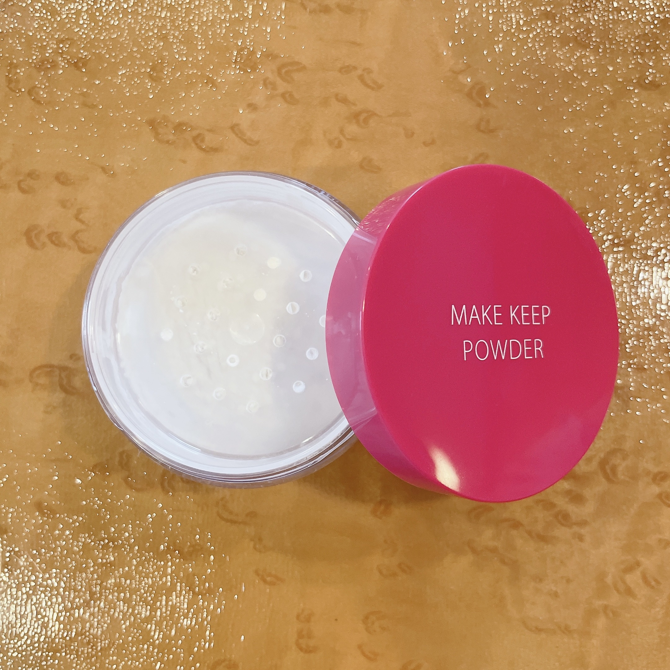 メイク キープ パウダー EX/コーセーコスメニエンス/ルースパウダーを使ったクチコミ（2枚目）