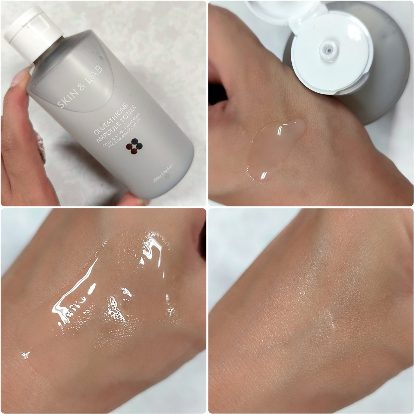 グルタチオンアンプルトナー/SKIN&LAB/化粧水を使ったクチコミ(2枚目)