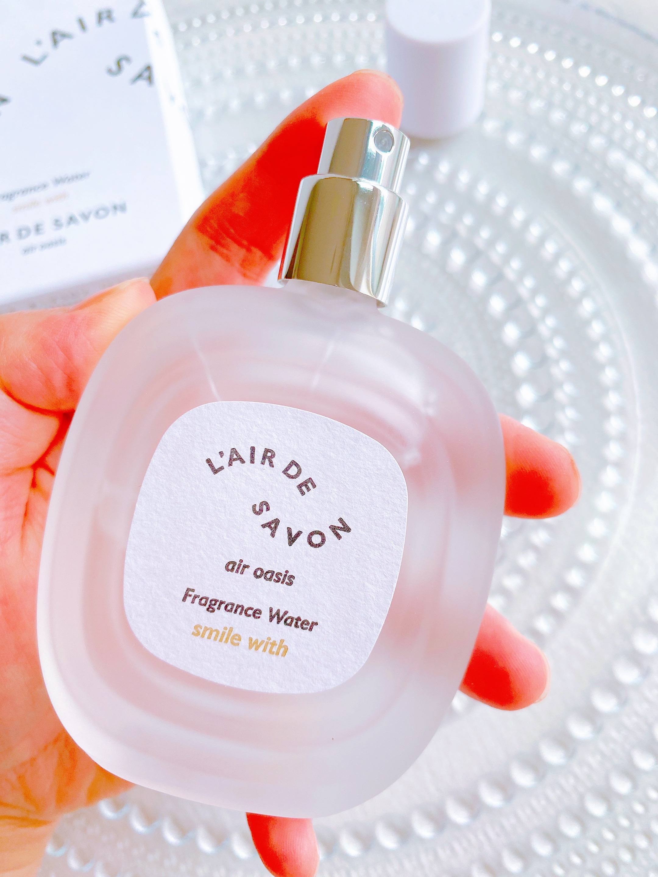 レールデュサボン エアオアシス フレグランスウォーター  スマイルウィズ/レールデュサボン/香水(その他)を使ったクチコミ（2枚目）