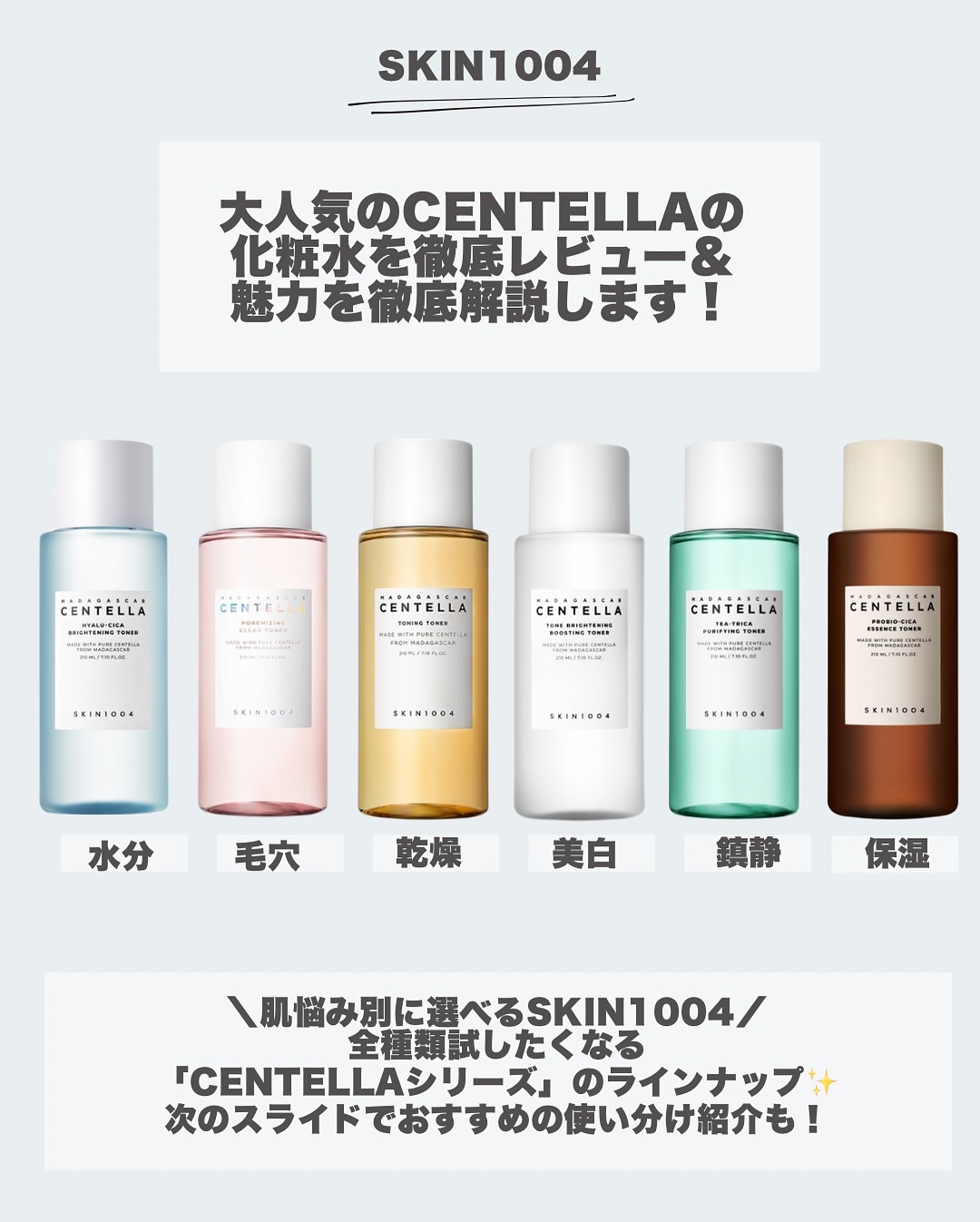 センテラ トーニングトナー/SKIN1004/化粧水を使ったクチコミ（2枚目）