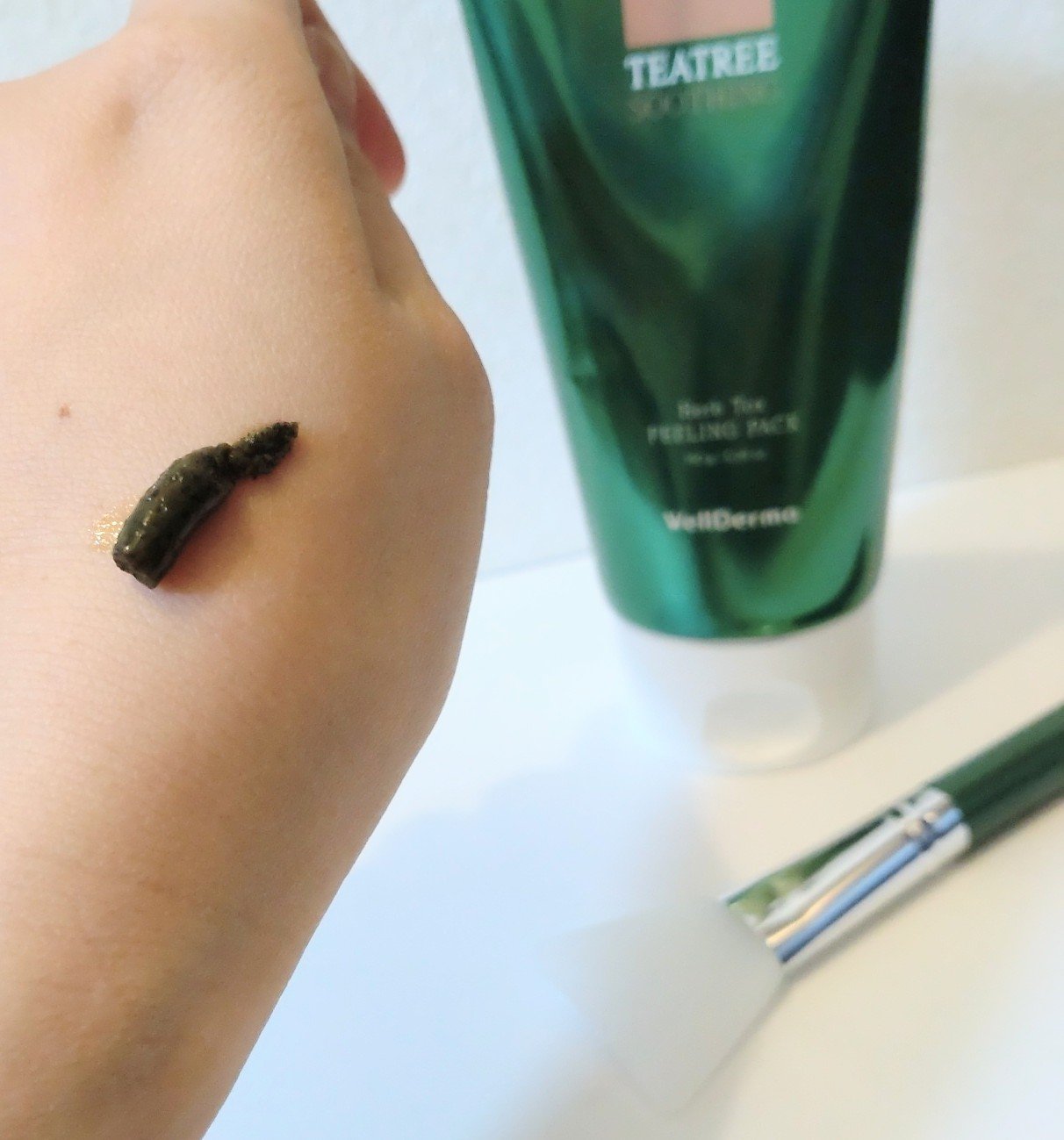 ティーツリーハーブピーリングパック/WellDerma/洗い流すパック・マスクを使ったクチコミ（3枚目）