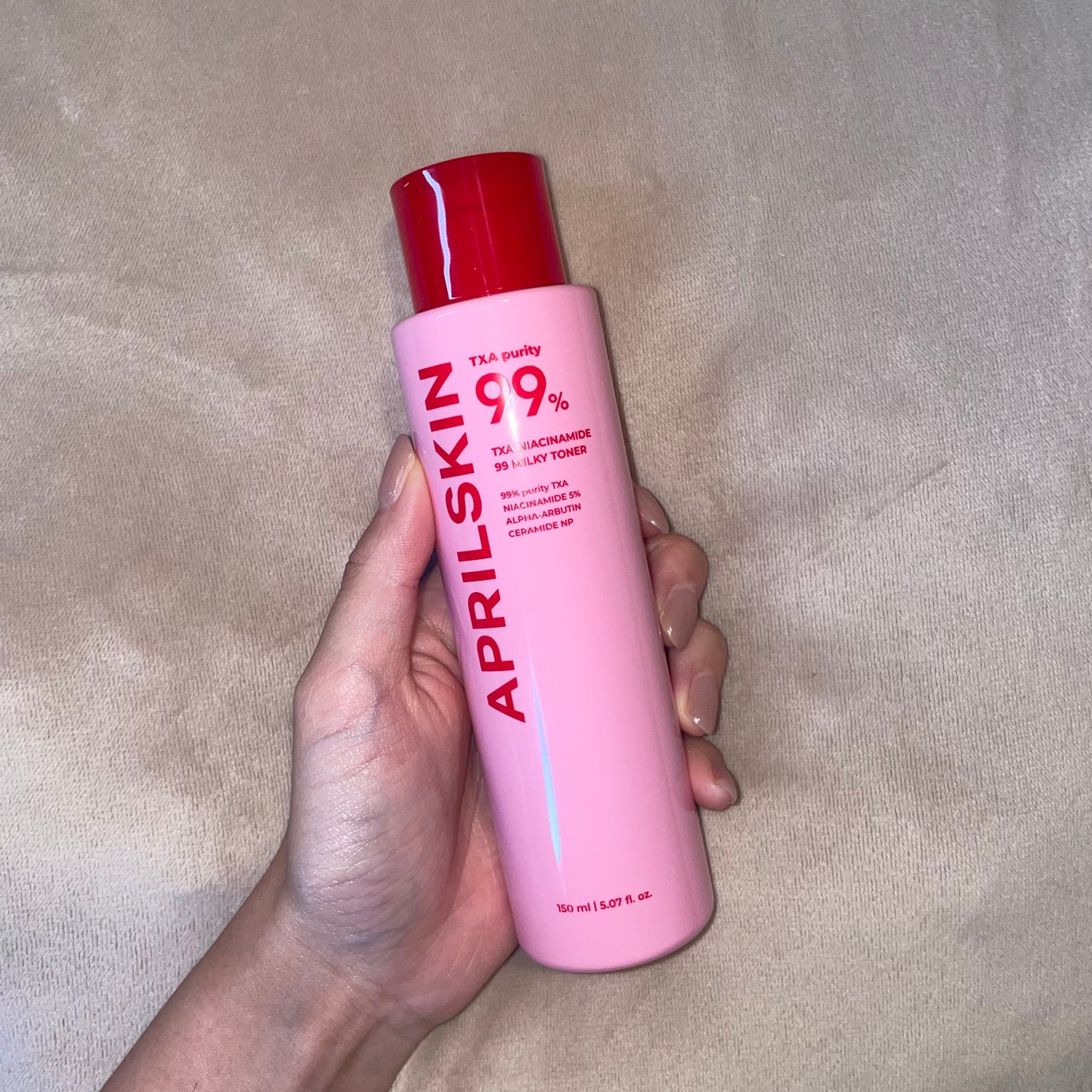 TXA99ミルキートナー/APRILSKIN/化粧水を使ったクチコミ(3枚目)