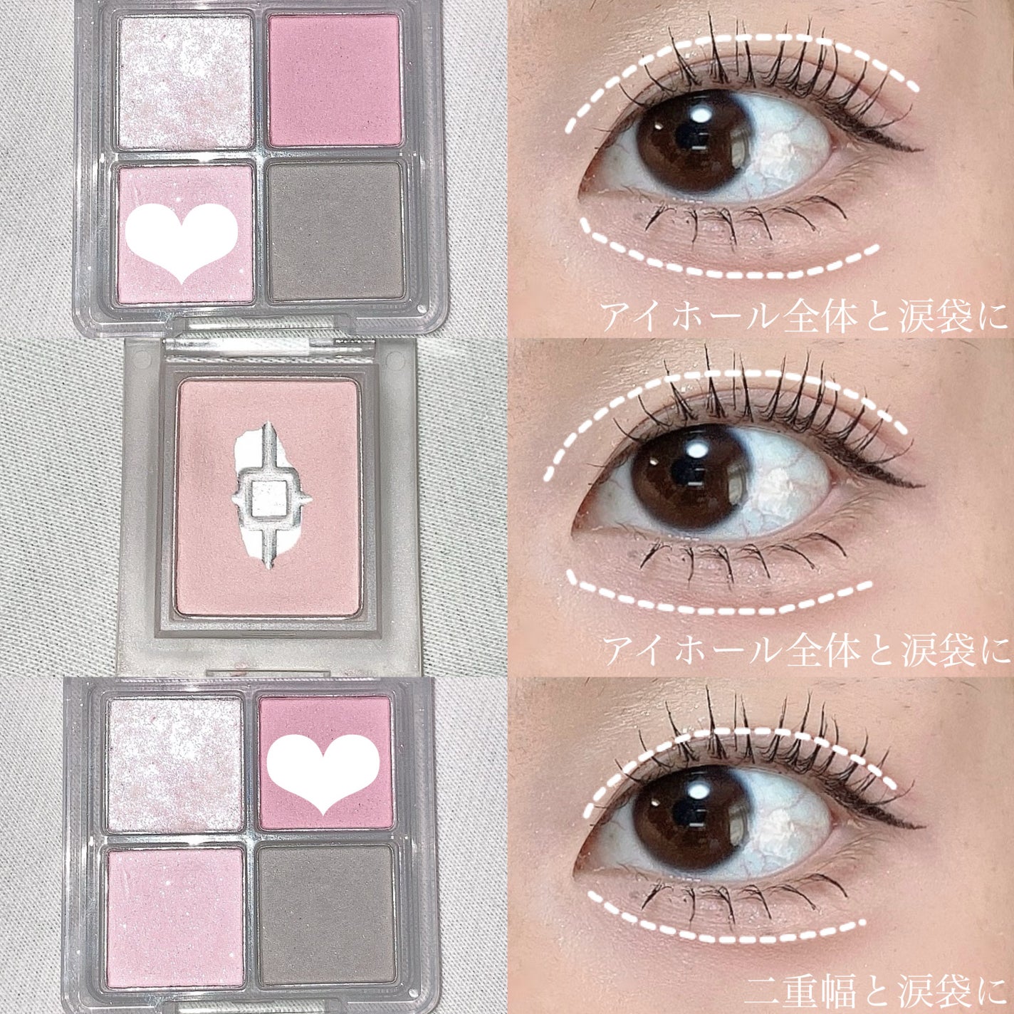 カラーミキシングコンシーラー/キャンメイク/パレットコンシーラーを使ったクチコミ(2枚目)