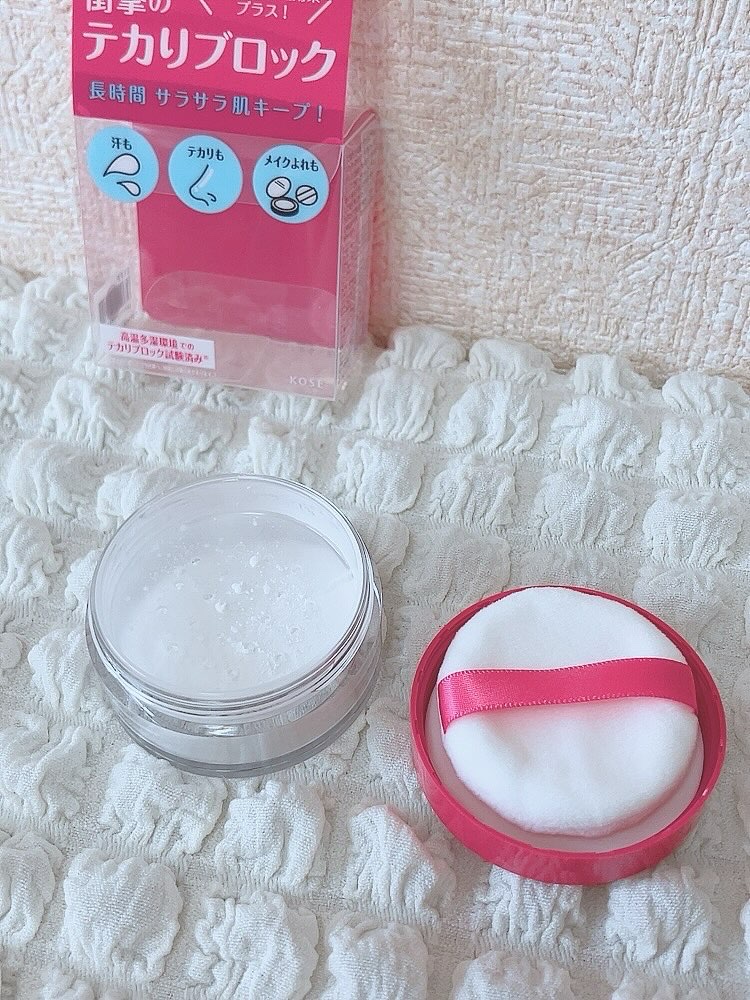 メイク キープ パウダー EX/コーセーコスメニエンス/ルースパウダーを使ったクチコミ（2枚目）