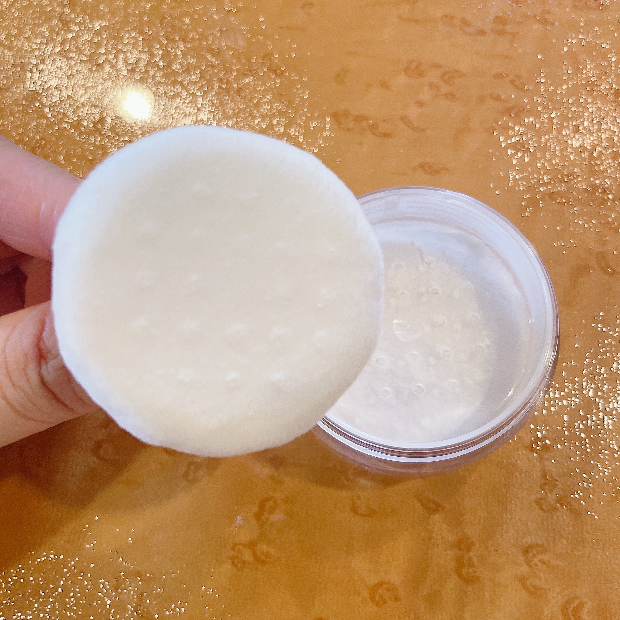 メイク キープ パウダー EX/コーセーコスメニエンス/ルースパウダーを使ったクチコミ（3枚目）