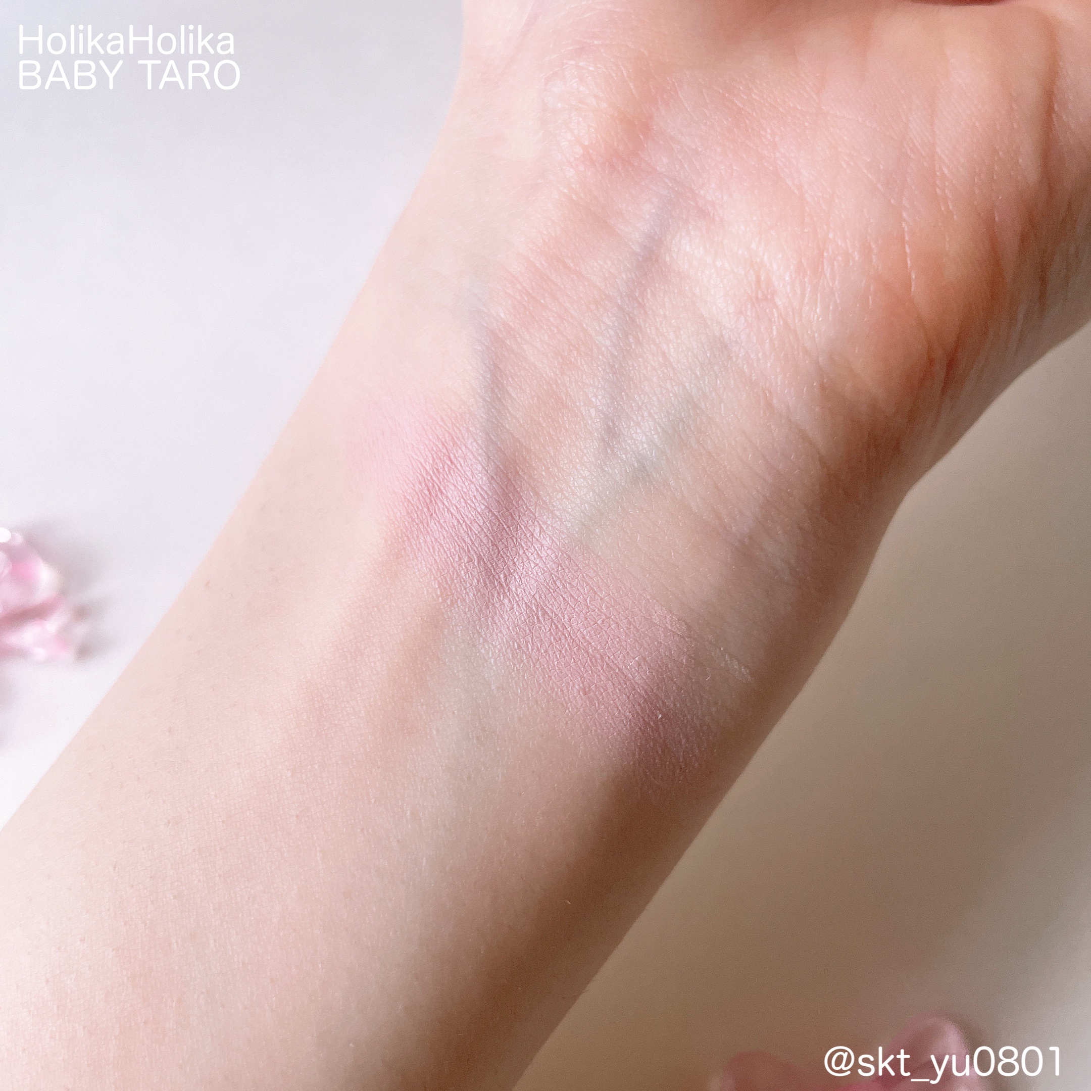 マイフェイブピースアイシャドウ/HOLIKA HOLIKA/単色アイシャドウを使ったクチコミ（2枚目）